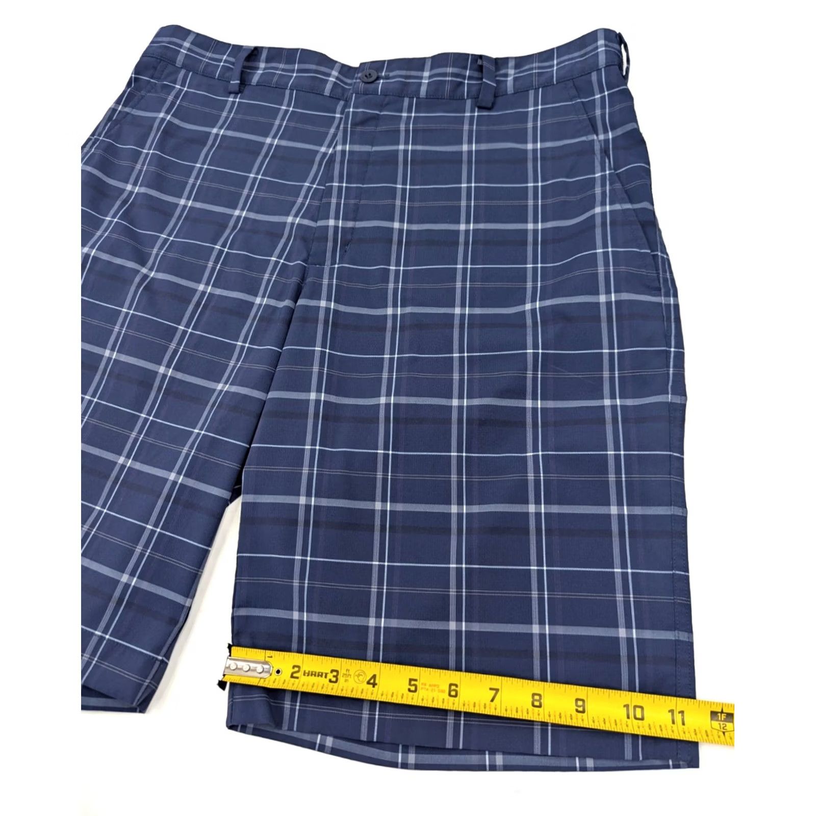 Nike Nike Golf Dri-Fit Blue Plaid Shorts Men M Bermuda Preppy 388782-419) Size US 31 - 2 Thumbnail