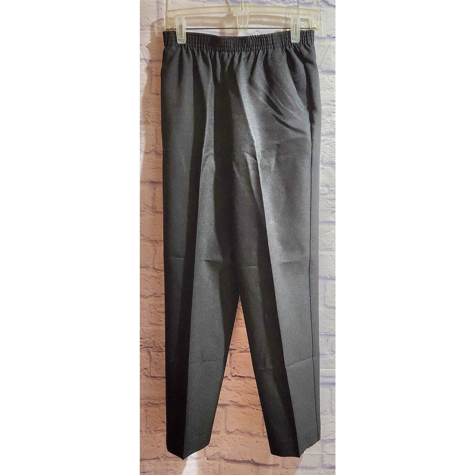 Other Vintage DonnKenny Classics Gray Elastic Waist Pants 12 Size 34" / US 12 / IT 48 - 2 Thumbnail