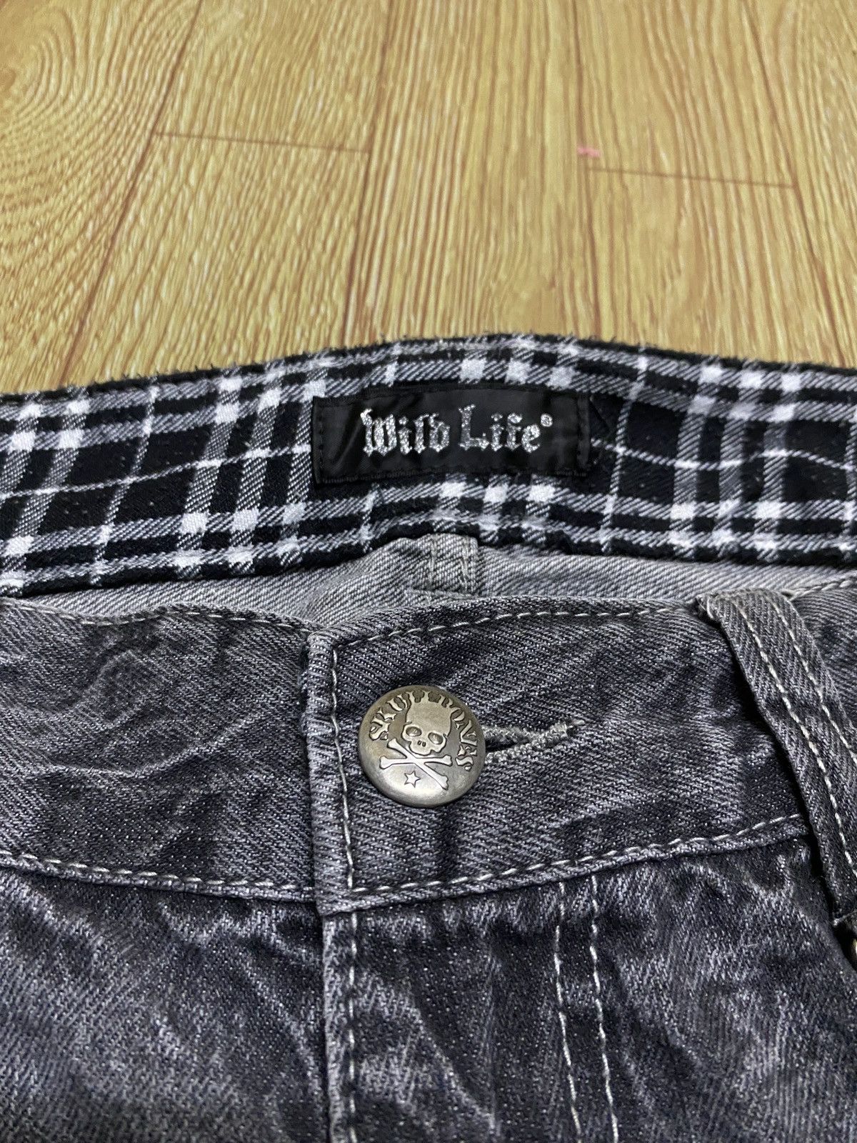 Japanese Brand Rare Design Vintage Japanese Brand Mild Life Jeans 1990s Size US 33 - 8 Thumbnail