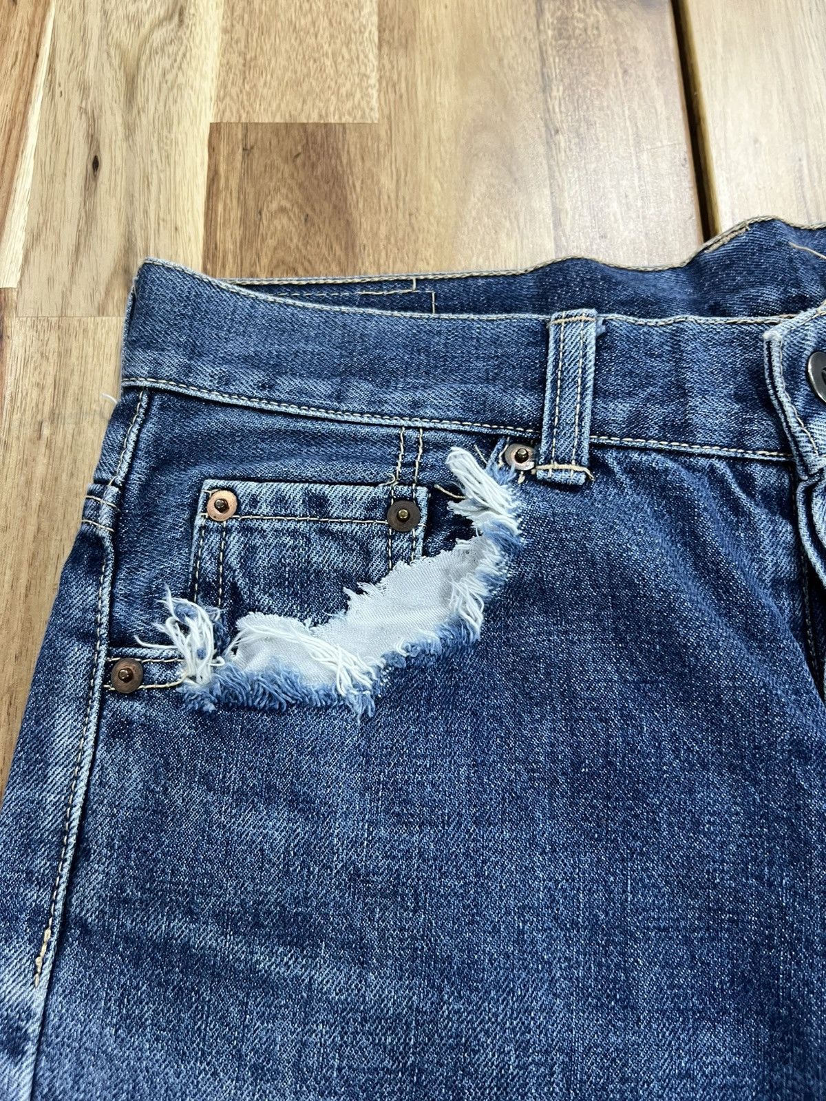 Japanese Brand Vintage Japanese Brand Selvedge Denim Jeans Size US 30 / EU 46 - 6 Thumbnail