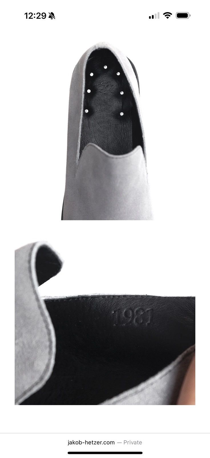Jakob Hetzer 1981 - Ash Size US 10 / EU 43 - 9 Thumbnail