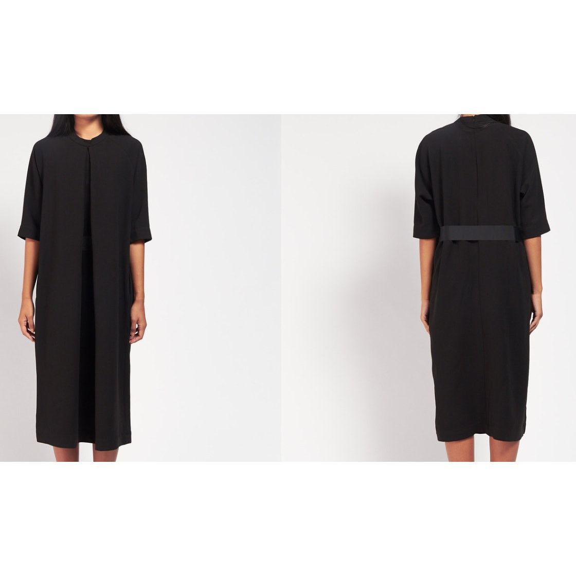 Henrik Vibskov RARE RUNWAY FALL 2016 HENRIK VIBSKOV BLACK DRESS – LOOK 29 Size S / US 4 / IT 40 - 9 Thumbnail
