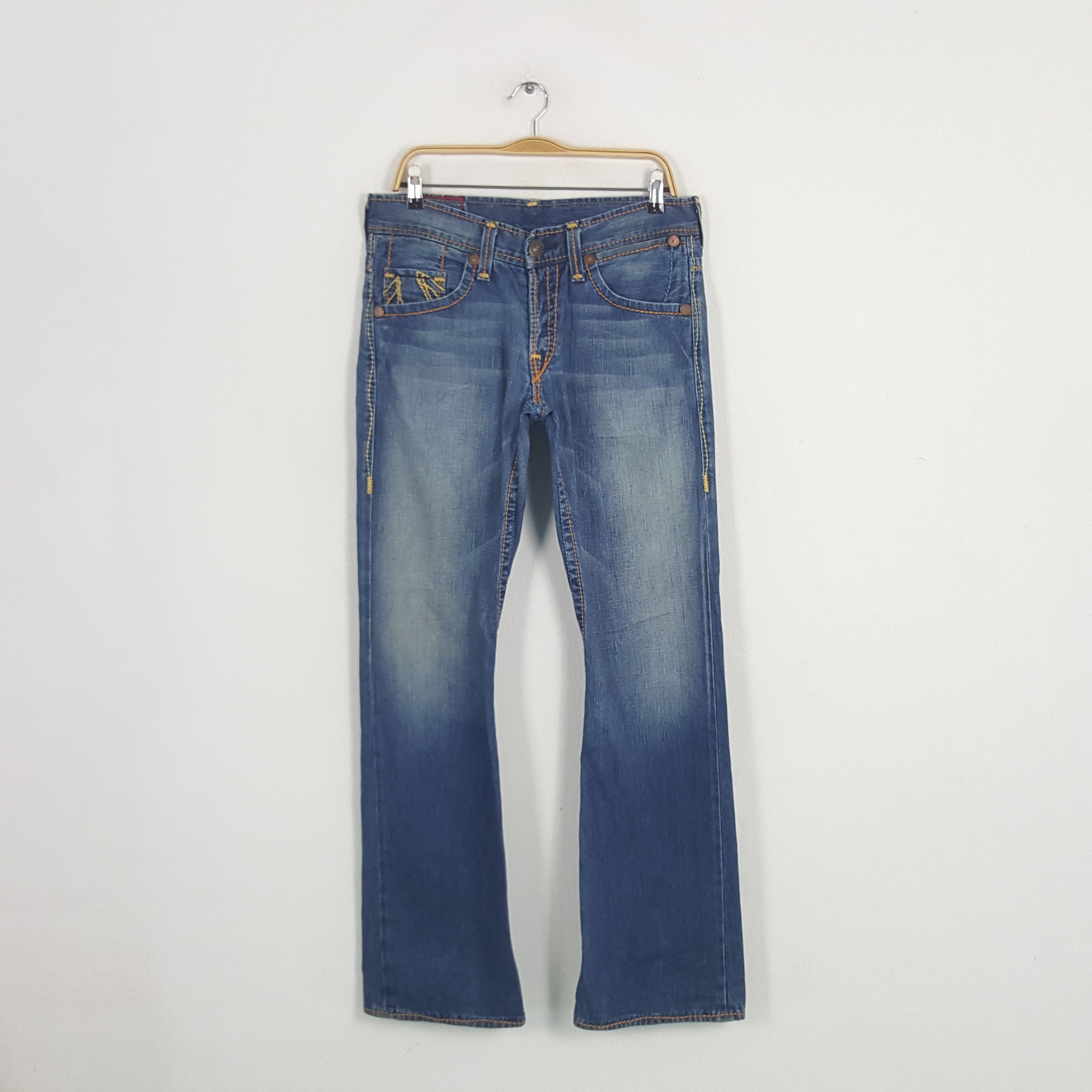 True Religion × Vintage Vintage True Religion American Brand Denim Jeans Size 33" - 1 Thumbnail