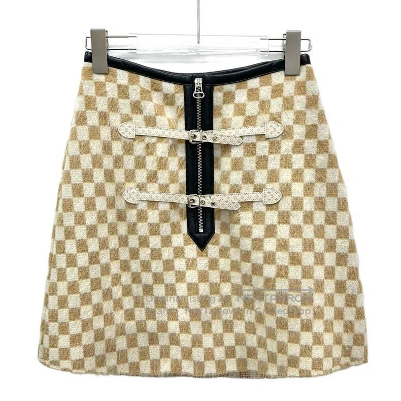 Louis Vuitton Louis Vuitton size s 24 Color-Block Checkerboard Buckle She Size 24" / US 00 / IT 34 - 1 Thumbnail