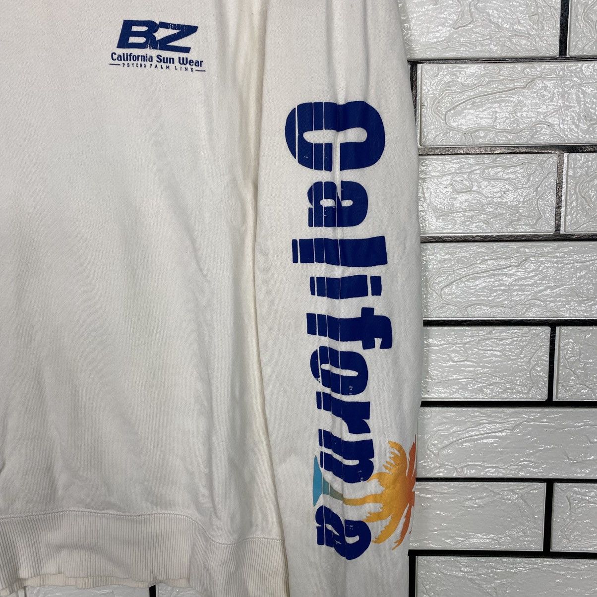 Japanese Brand 📌BZ California Sun Wear Psycho Palm Line Big Logo Size US M / EU 48-50 / 2 - 13 Thumbnail