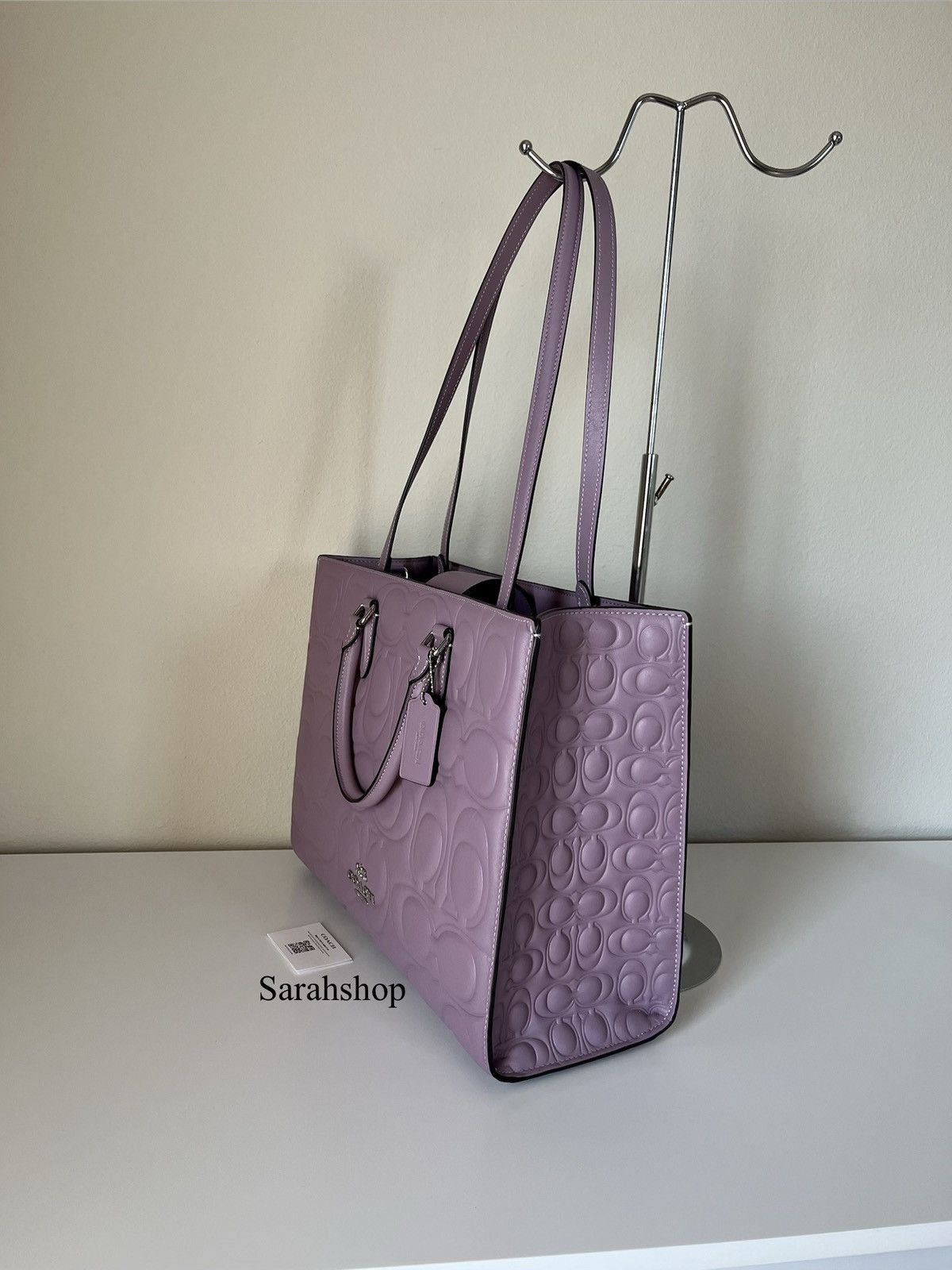 Coach Maggie Tote In Signature Leather Size ONE SIZE - 4 Thumbnail