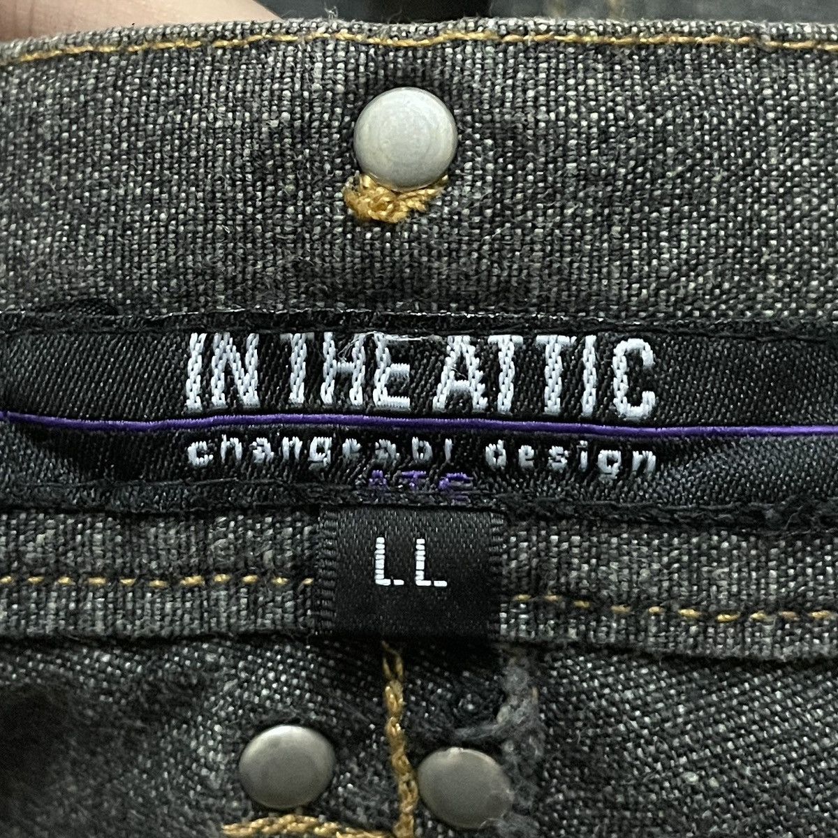 In The Attic Very Rare VintageBrand In The Attic Tactical Jeans 1990s Size US 32 / EU 48 - 9 Thumbnail