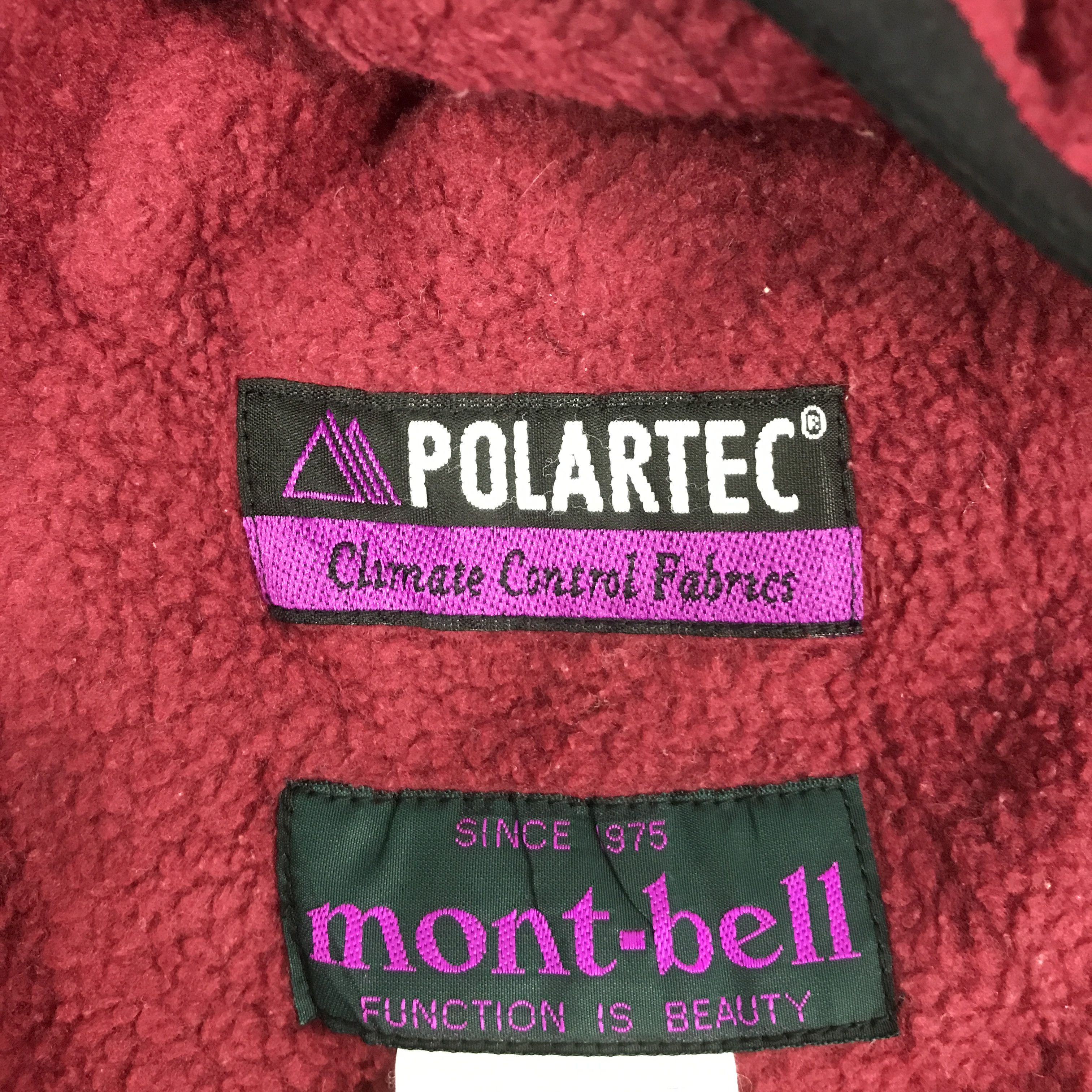 Montbell Mont bell Sherpa fleece zipper Bomber design jacket Size US L / EU 52-54 / 3 - 13 Thumbnail