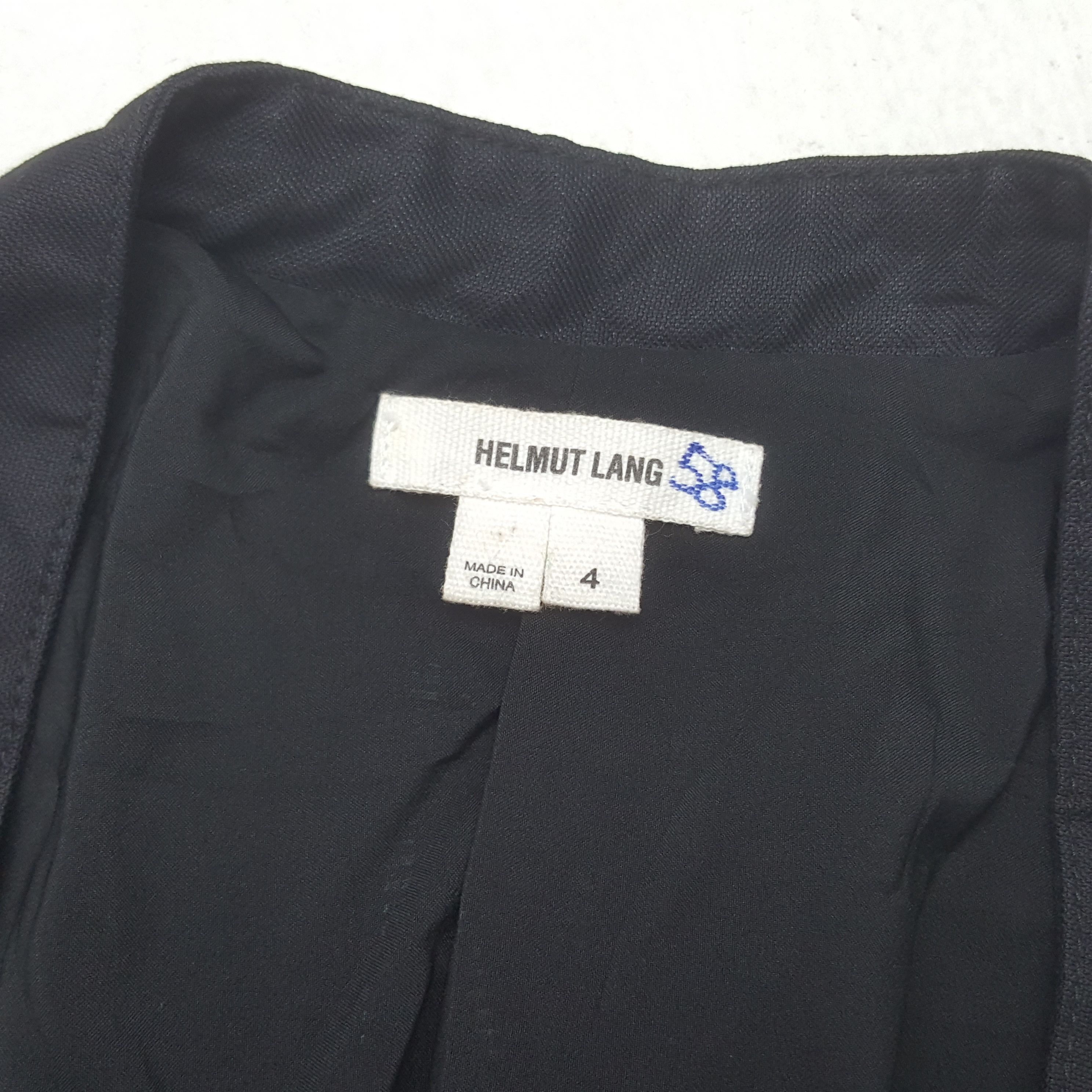 Helmut Lang Vintage Helmut Lang Luxury Brand Leather Jacket RR8 Size US XS / EU 42 / 0 - 3 Thumbnail