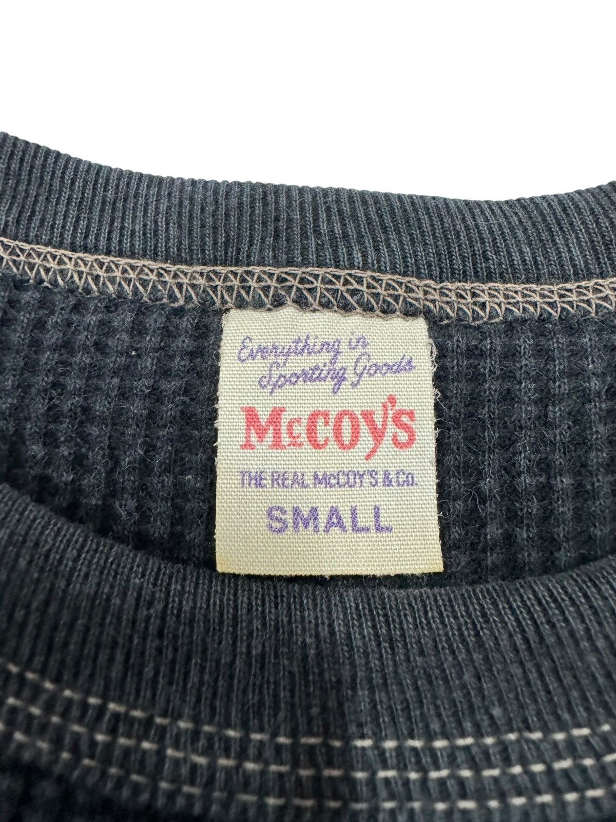 The Real McCoy's The Real McCoy’s Waffle Thermal Tee Size US S / EU 44-46 / 1 - 14 Thumbnail