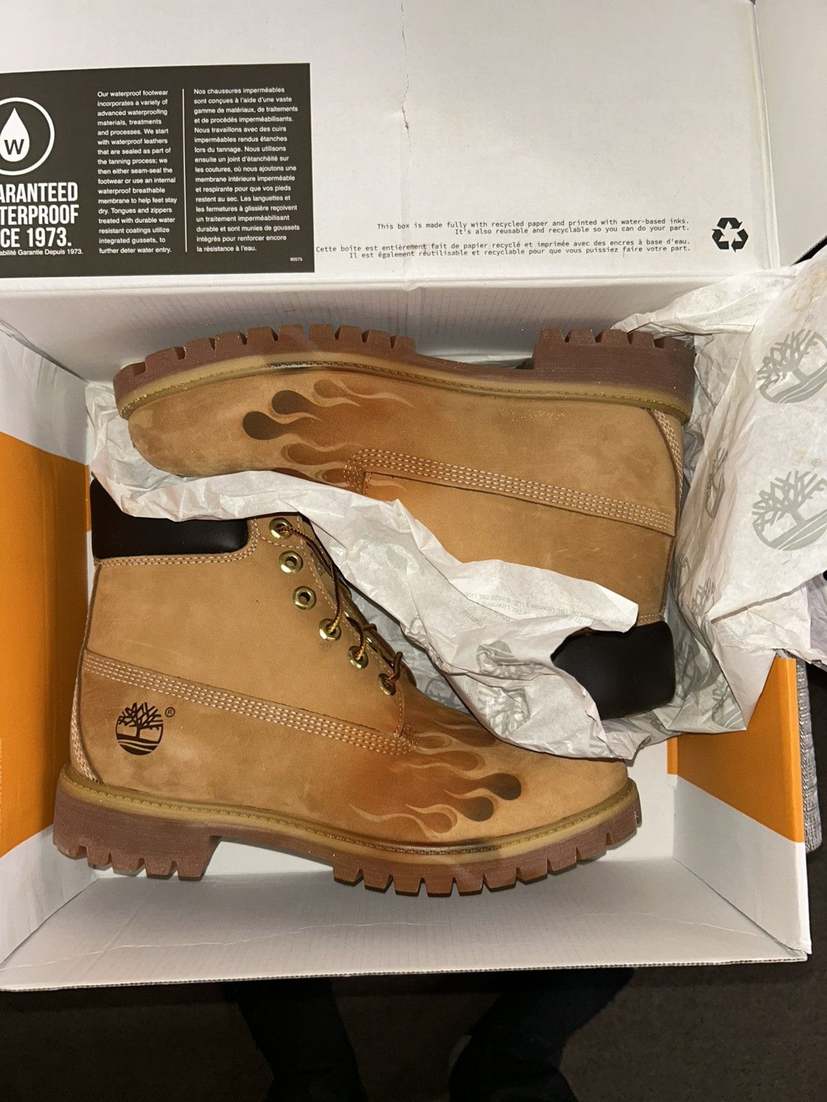 Timberland x Loso Wav 6" Premium Waterproof Boot Flame Wheat Size US 8.5 / EU 41-42 - 2 Thumbnail