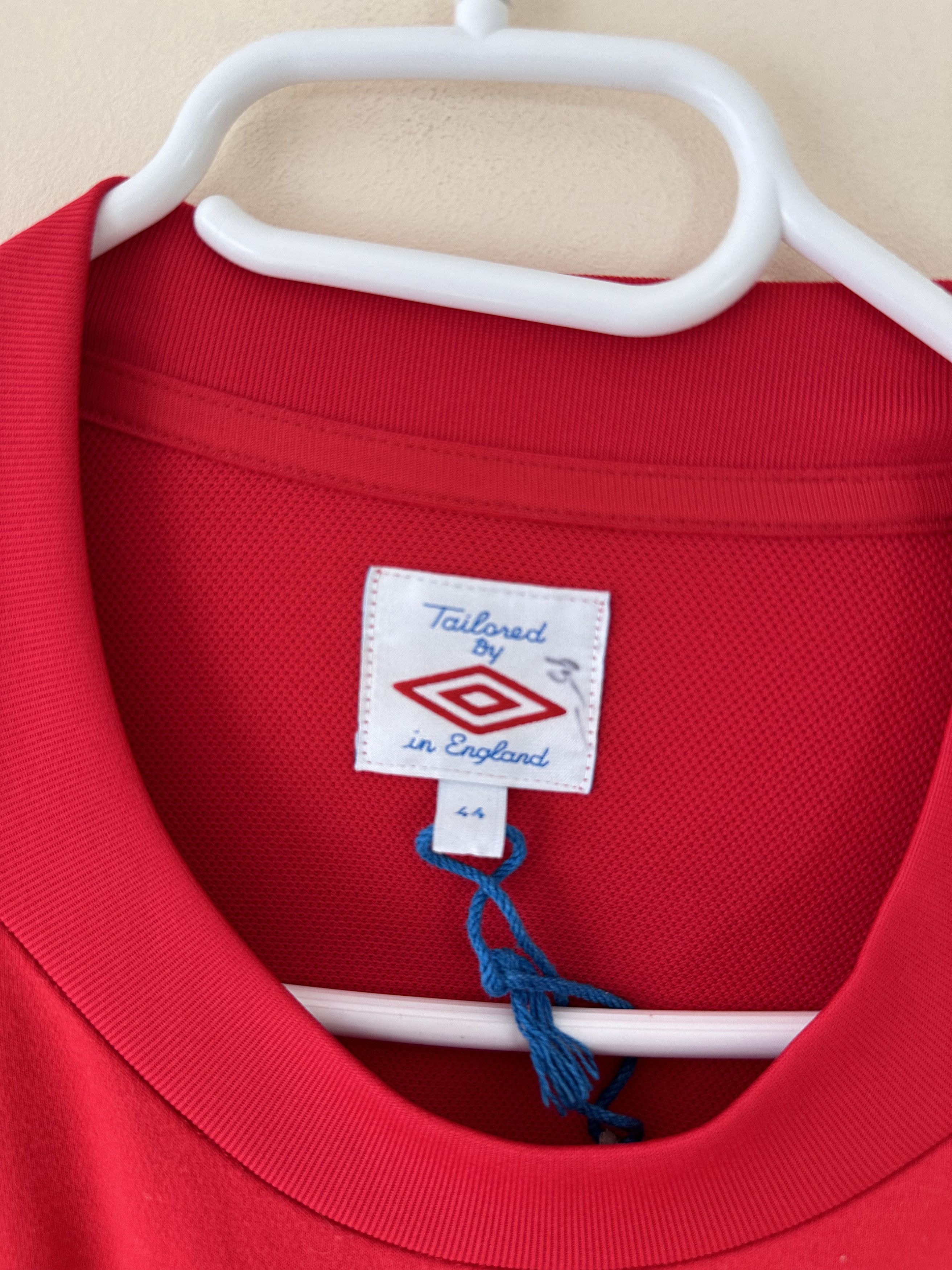 Umbro Vintage Umbro England premier tee t-shirt Size US L / EU 52-54 / 3 - 4 Thumbnail