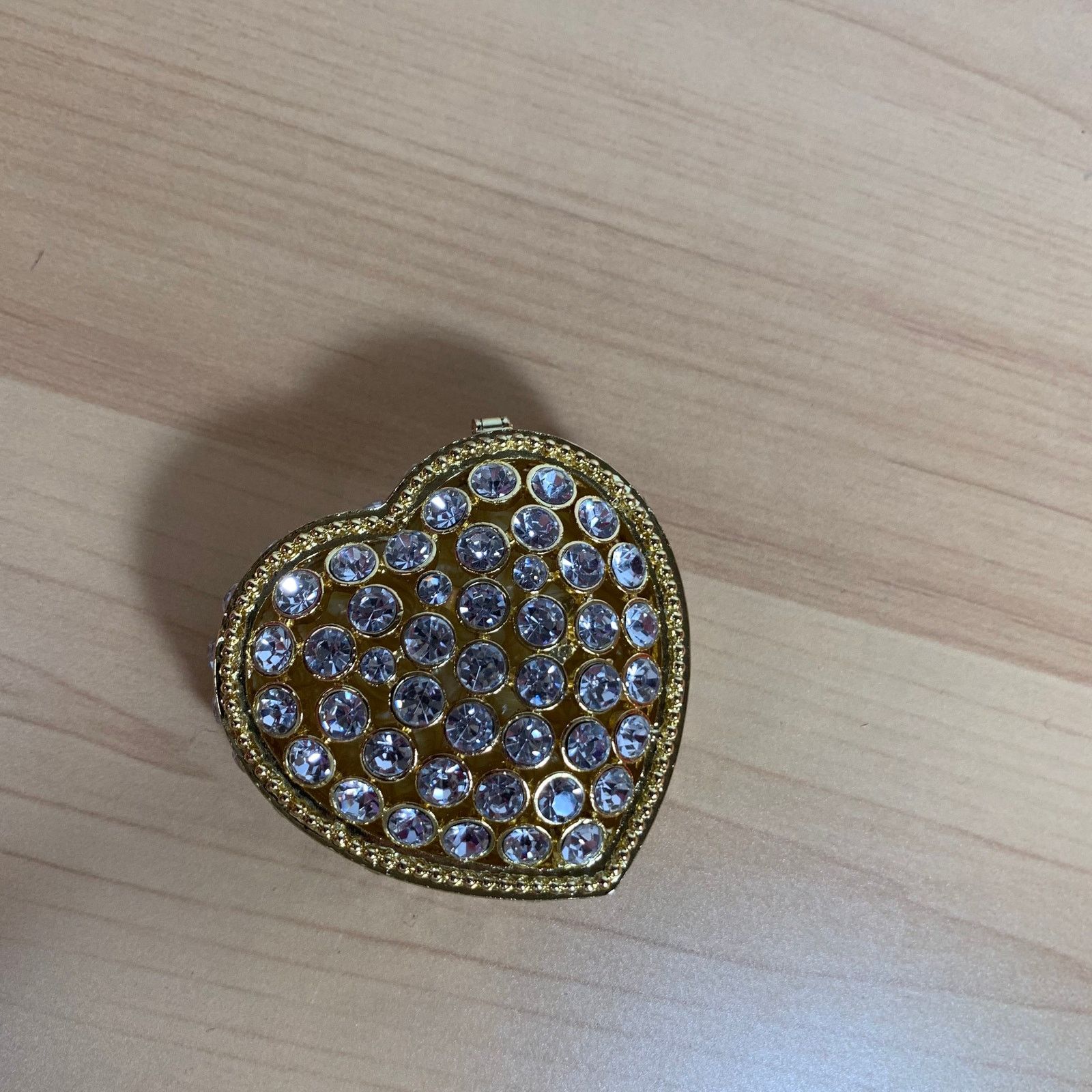 Other Fashion Jewelry Case Trinket Box Heart Shaped Casket Size ONE SIZE - 5 Thumbnail