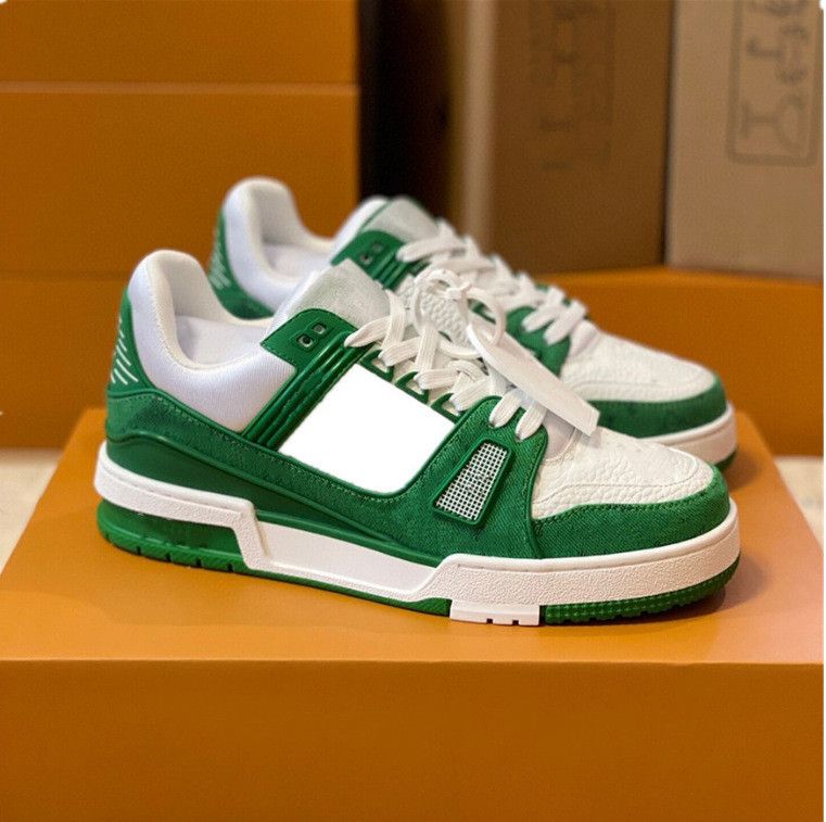 image of Designer Sport Shoes in Green, Men's (Size 11)