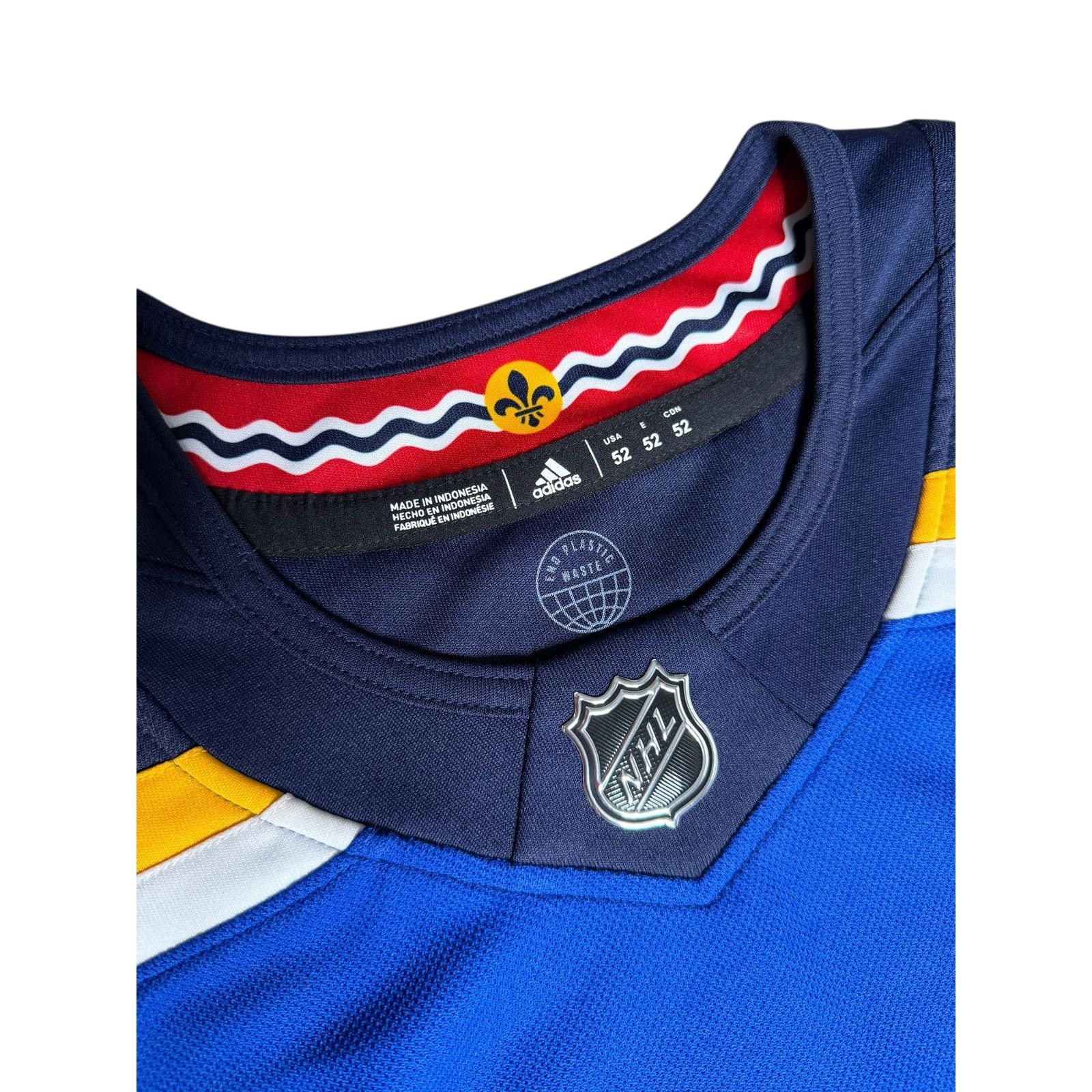 Adidas × NHL × Vintage Adidas St. Louis Blues NHL Hockey Jersey Size US L / EU 52-54 / 3 - 5 Thumbnail