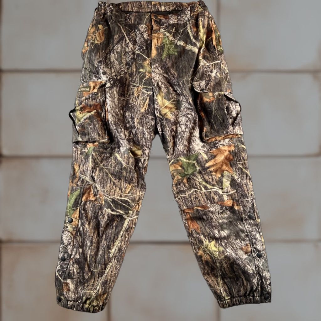 Vintage Medalist Cargo Pants Men 32x30 Camouflage Green Size US 32 / EU 48 - 1 Thumbnail