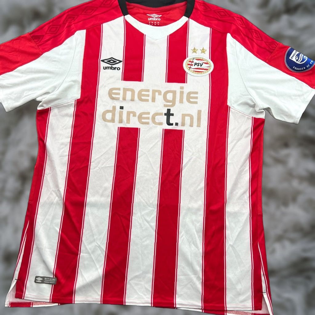 Umbro Umbro PSV Eindhoven 2017 2018 Home Football Jersey Mens XL Multicolor T-Shirt Size US XL / EU 56 / 4 - 1 Thumbnail
