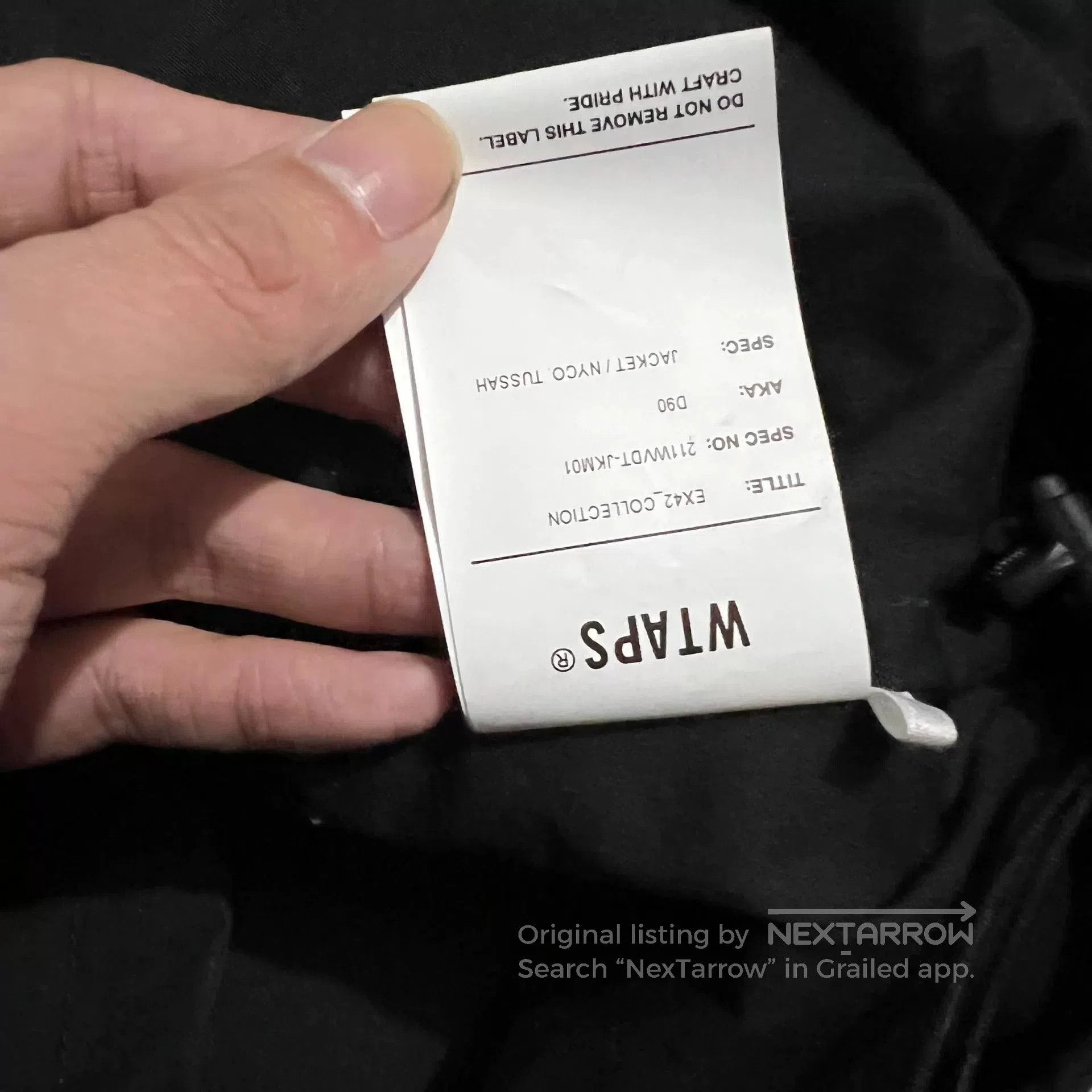 Wtaps wtaps 21aw D90 Jacket Size L. Size US L / EU 52-54 / 3 - 6 Thumbnail
