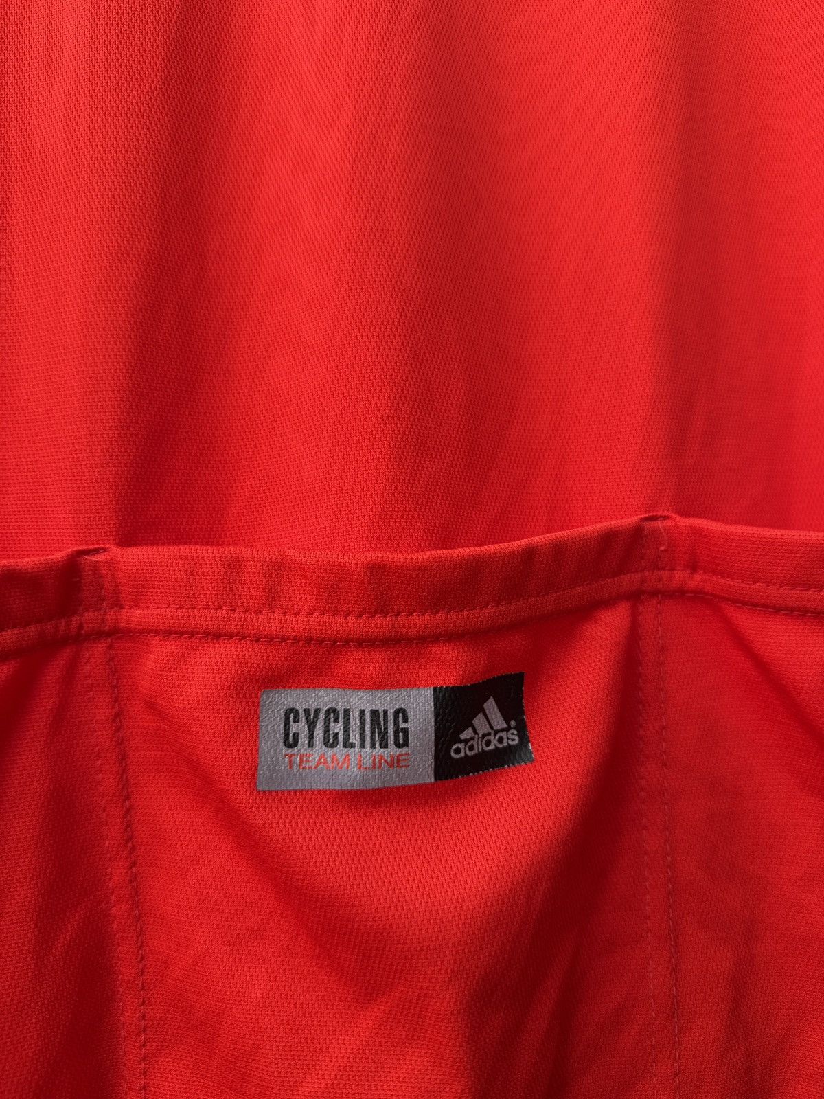 Adidas Vintage Adidas Clima Cycling Shirt Red 3 Stripes Size US XXL / EU 58 / 5 - 17 Thumbnail