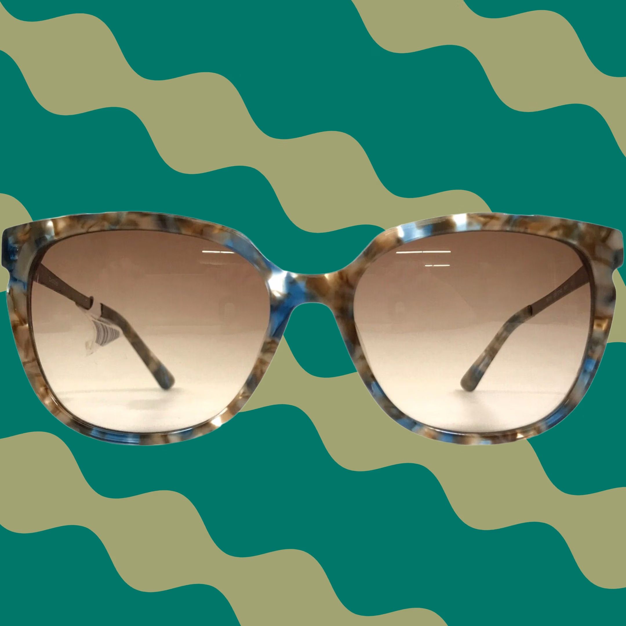 Bebe Bebe Sunglasses Cat Eye Swarovski Black BB7193 001 JET 