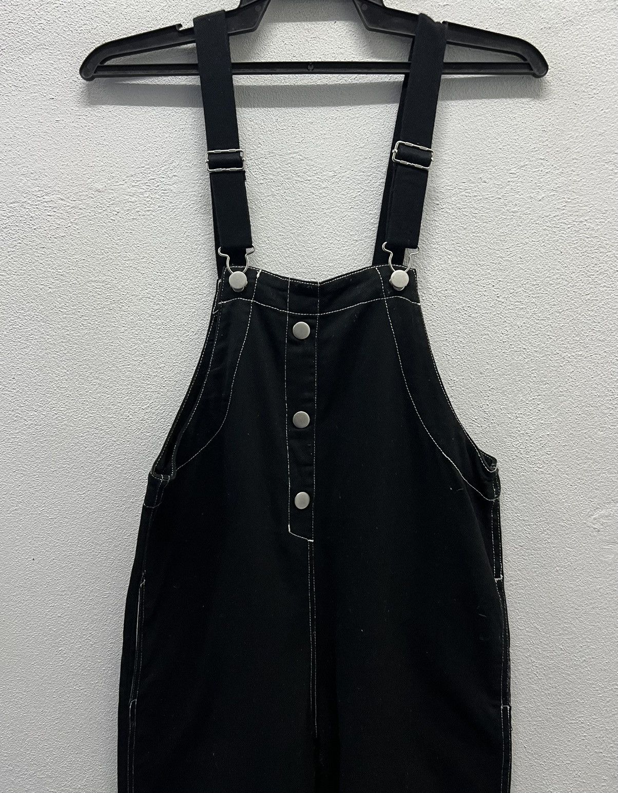 Vintage Vintage MPS (Merry Pop Studio) Black Denim Overalls Size US 36 / EU 52 - 3 Thumbnail