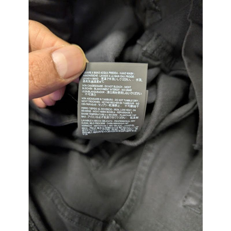 Balenciaga o1rshd1 Skinny Distressed Slim-Fit Denim Jeans in Black Size US 29 - 20 Thumbnail