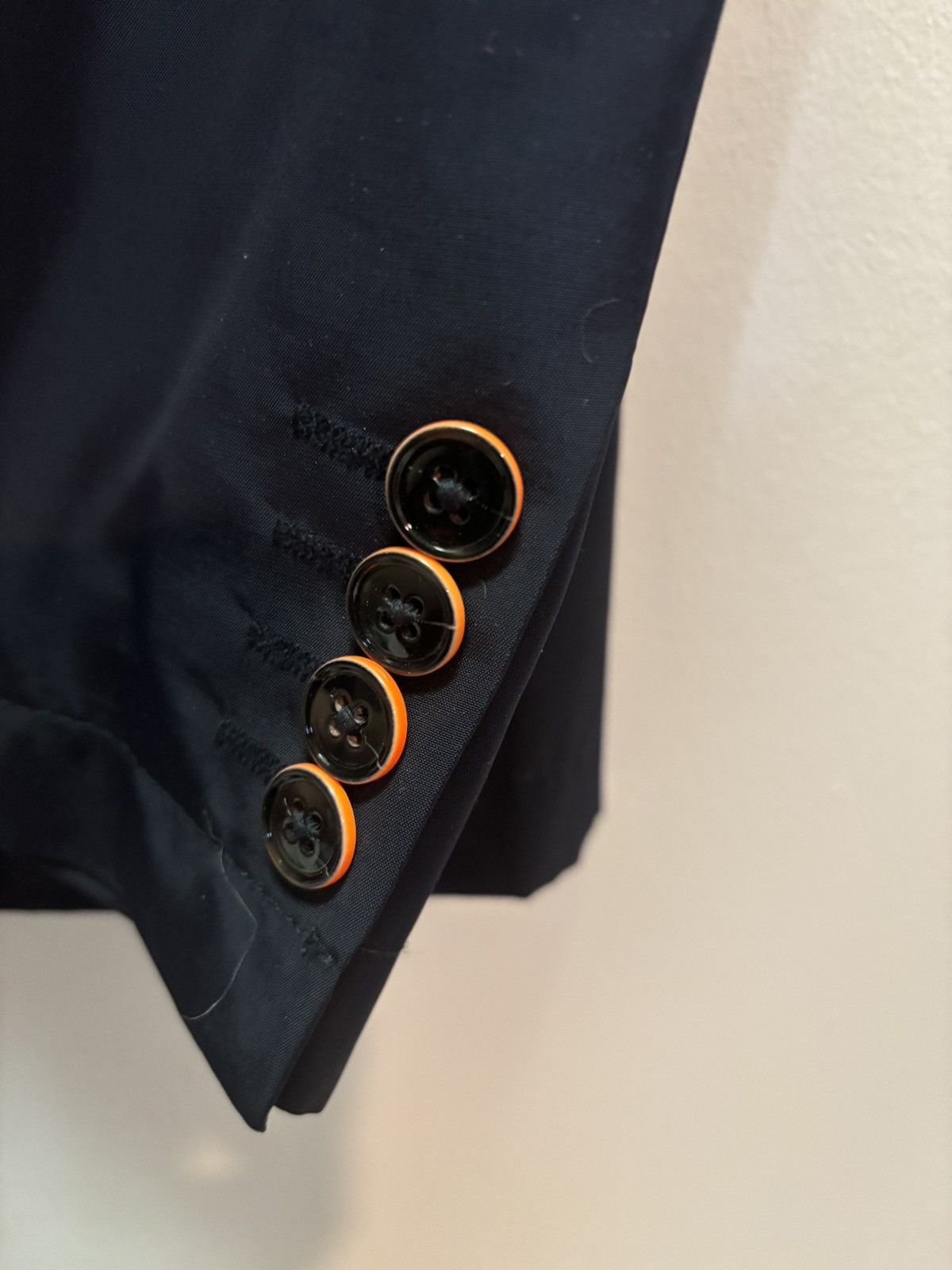 Robert Graham Robert Graham Flat Iron Navy Blazer (L) Size US L / EU 52-54 / 3 - 6 Thumbnail