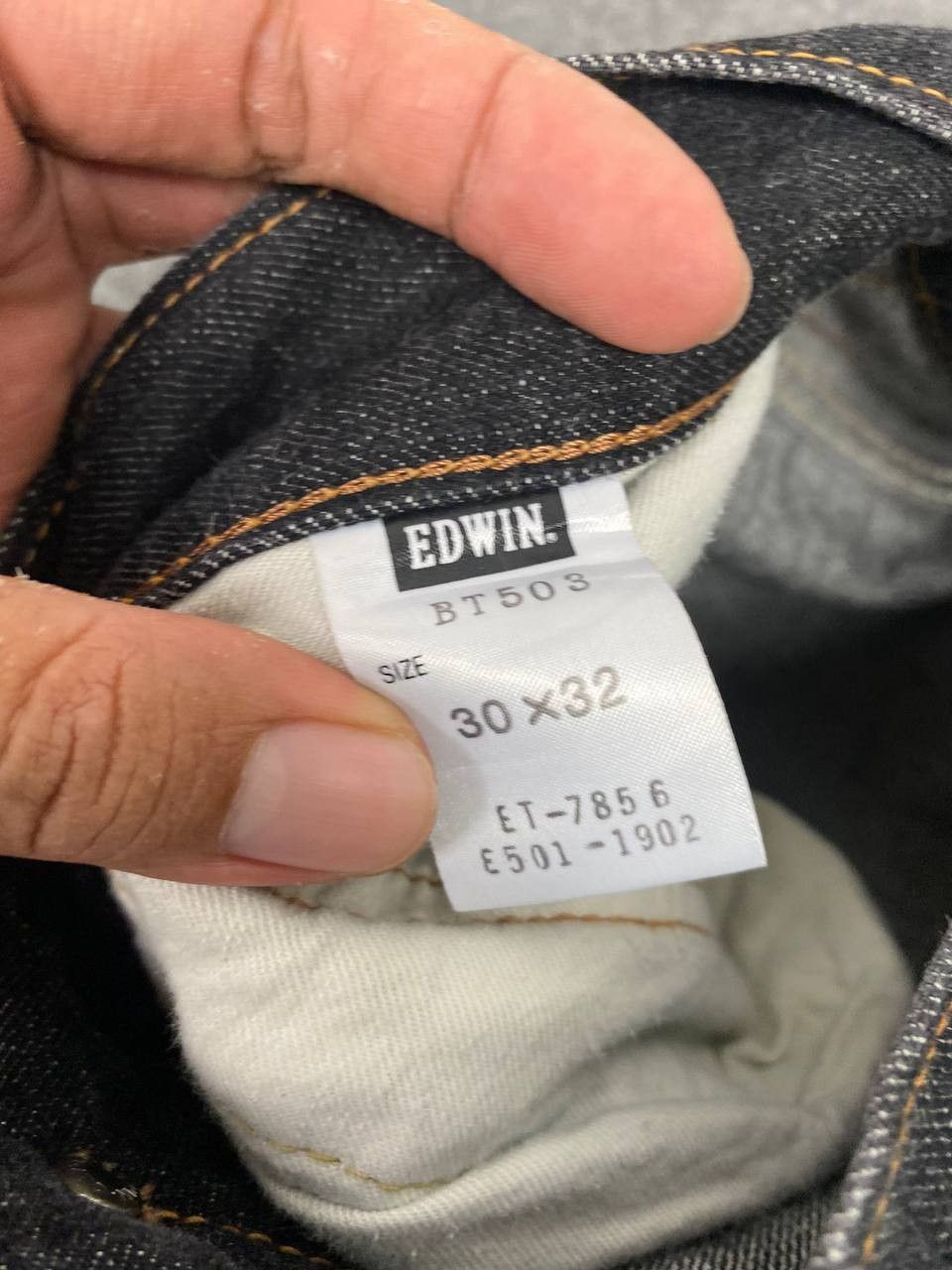 Edwin vintage edwin blue trip 503 nice faded design Size US 32 / EU 48 - 11 Thumbnail