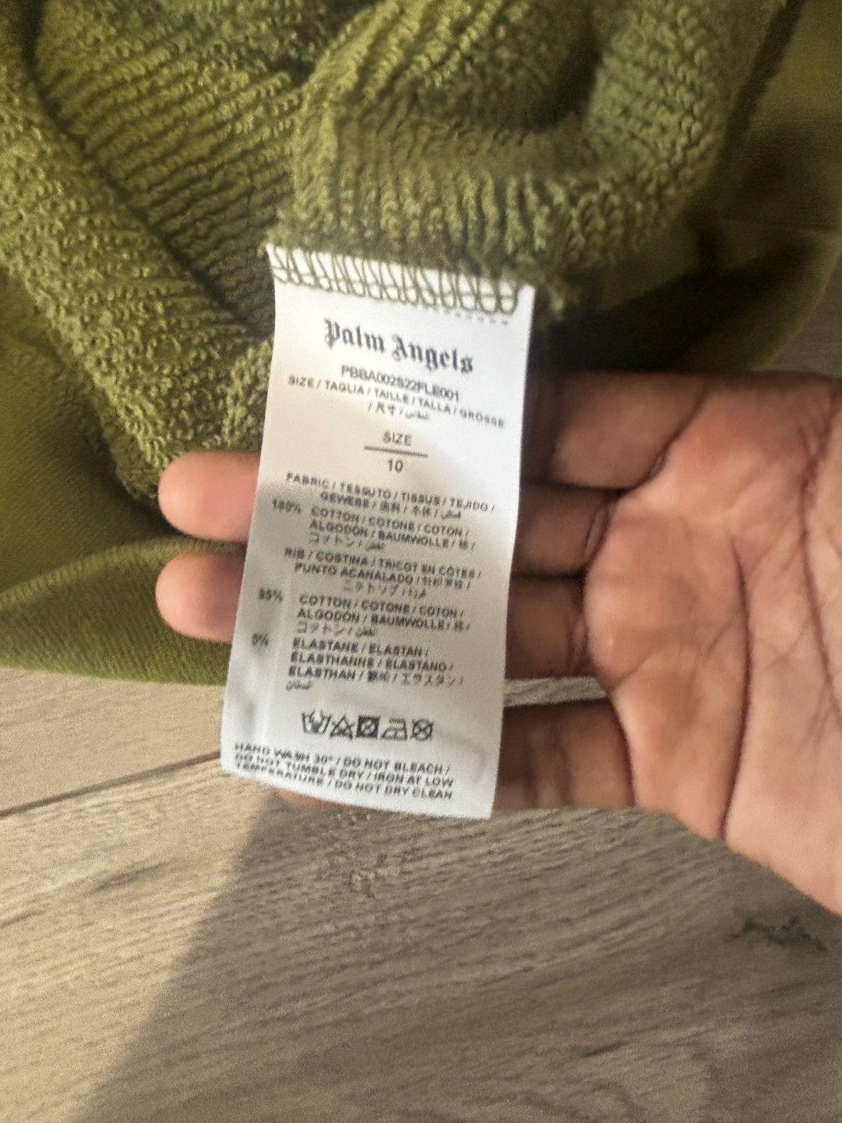 Palm Angels green palm angles sweater Size US XXS / EU 40 - 4 Thumbnail
