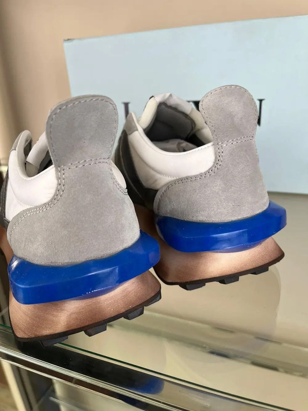 Lanvin Low Top Runner Sneakers in Multicolor Size US 11 / EU 44 - 13 Thumbnail