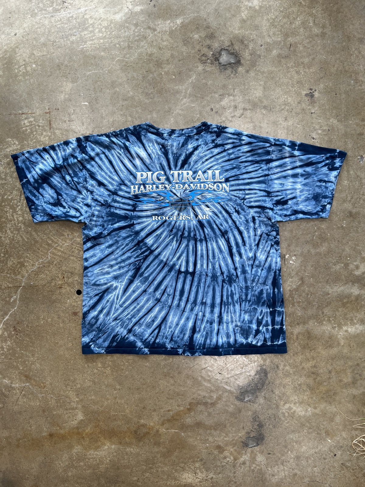 Harley Davidson Vintage 2006 Harley Davidson Peace of Mind Pig Trail Tee XXL Size US XXL / EU 58 / 5 - 5 Thumbnail