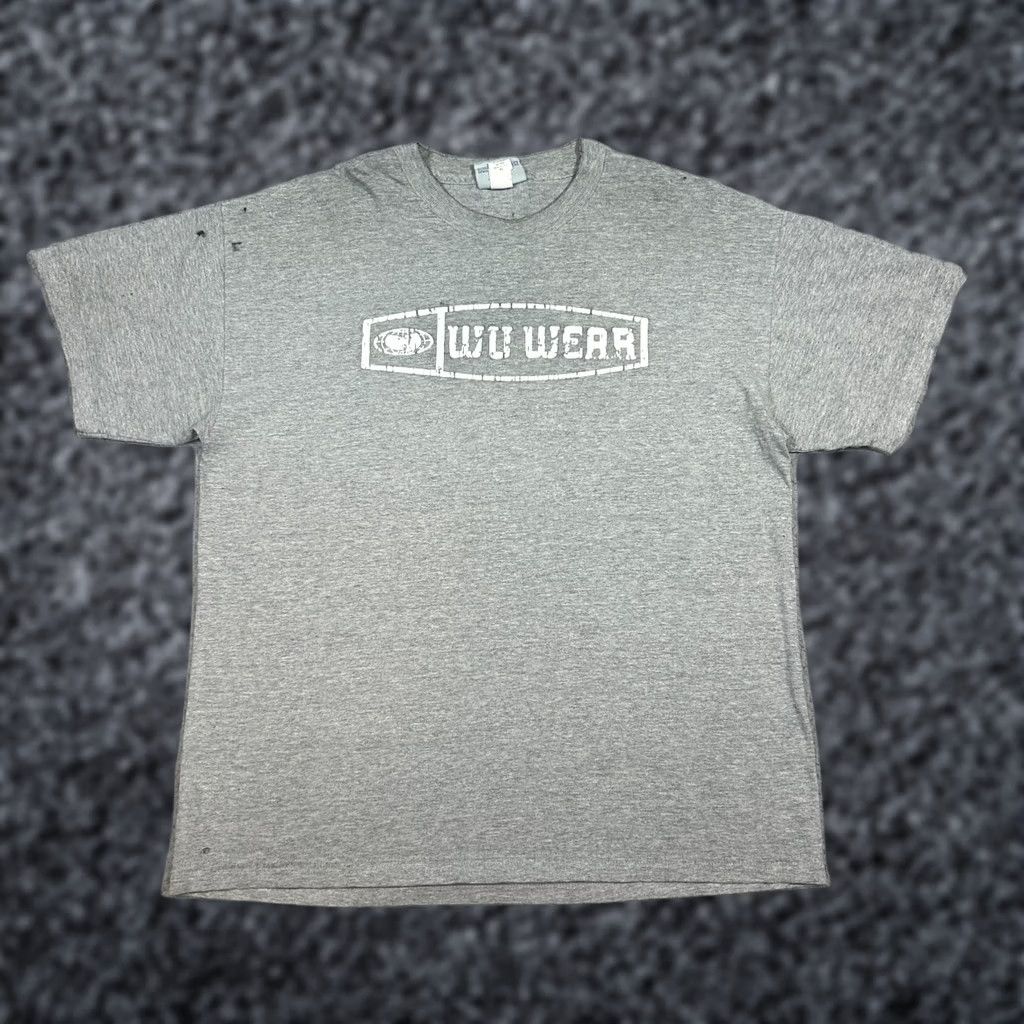 Vintage VINTAGE Wu Wear T Shirt Gray Mens XL USA Made Size US XL / EU 56 / 4 - 1 Thumbnail