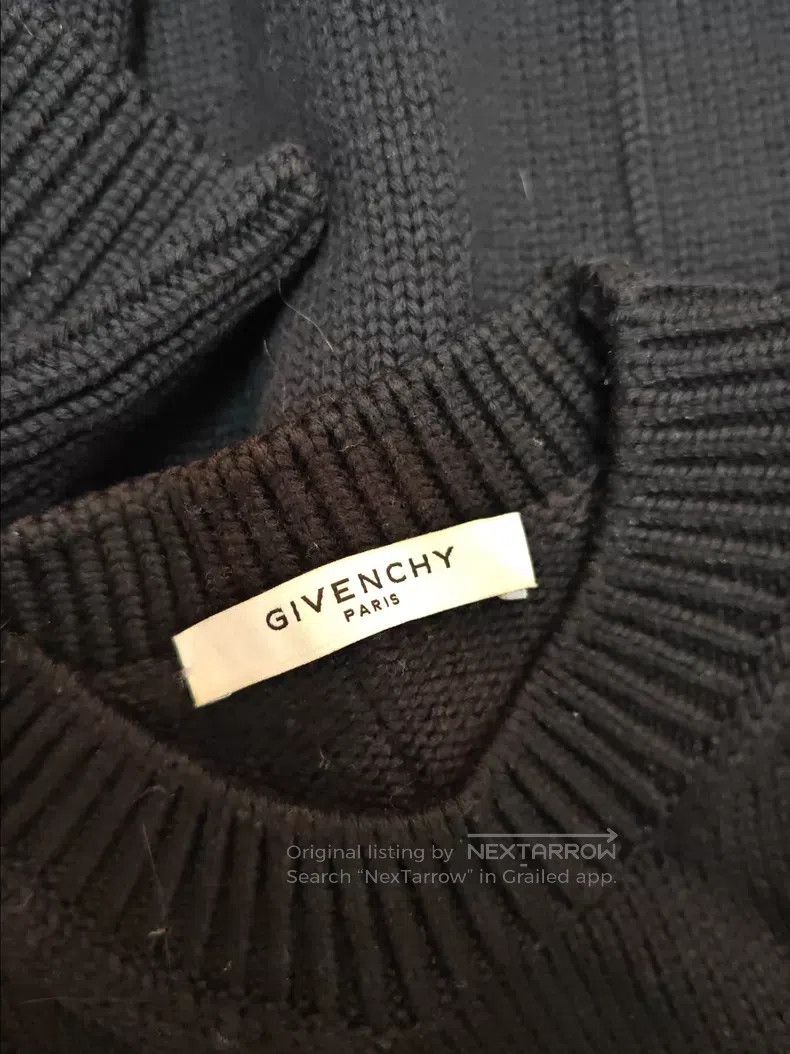 Givenchy Givenchy Color-blocked five-pointed star wool sweater Size US S / EU 44-46 / 1 - 3 Thumbnail