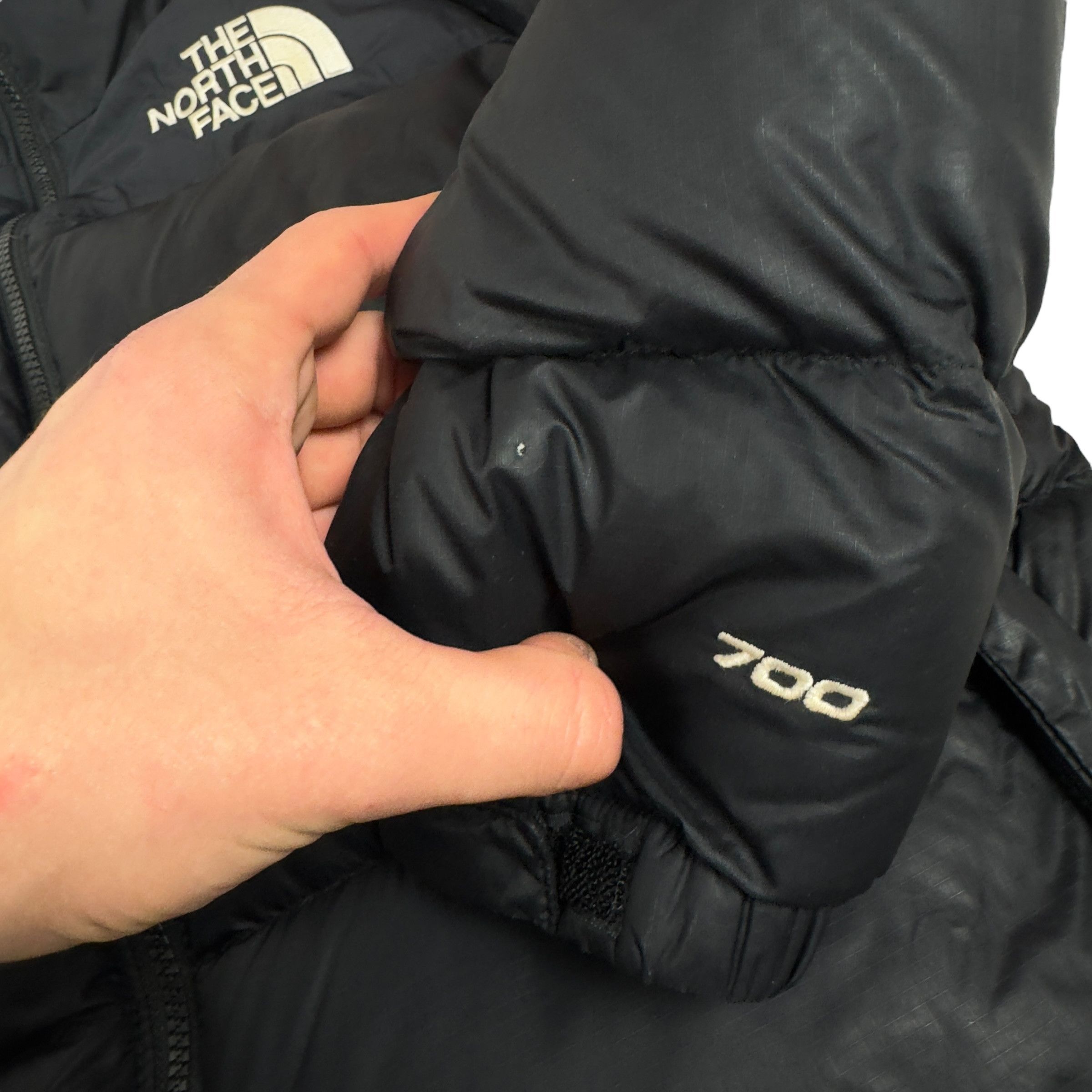 The North Face The North Face 700 Womens Black Full Zip Puffer Jacket Small Size S / US 4 / IT 40 - 9 Thumbnail