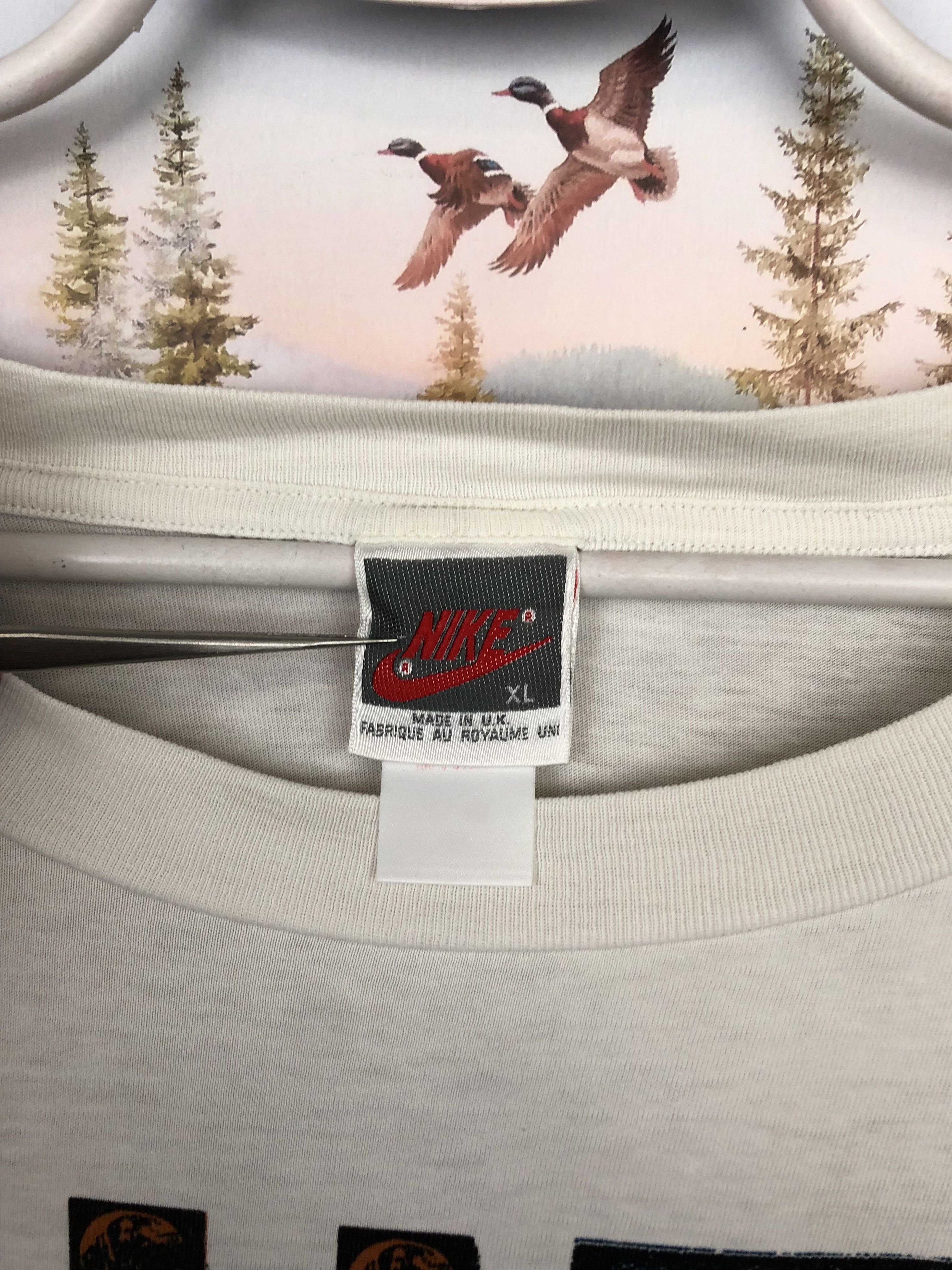 Nike Vintage Nike Air Jordan Shirt USA Graphic Tee Over Print Size US XL / EU 56 / 4 - 8 Thumbnail