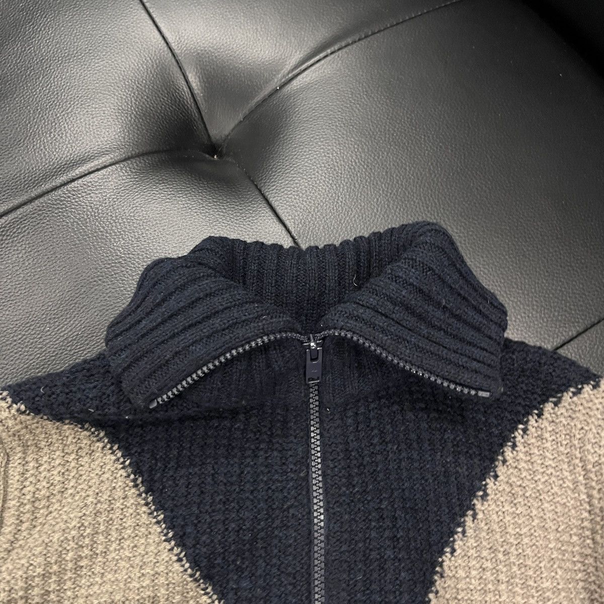 Undercover Undercover by Uniqlo Colorblock Zip Knit Cardigan Size US S / EU 44-46 / 1 - 5 Thumbnail