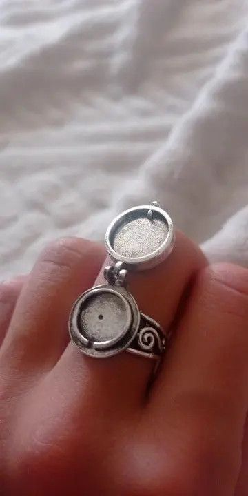 Jewelry Moon Star Point Adjustable Ring Size ONE SIZE - 3 Thumbnail