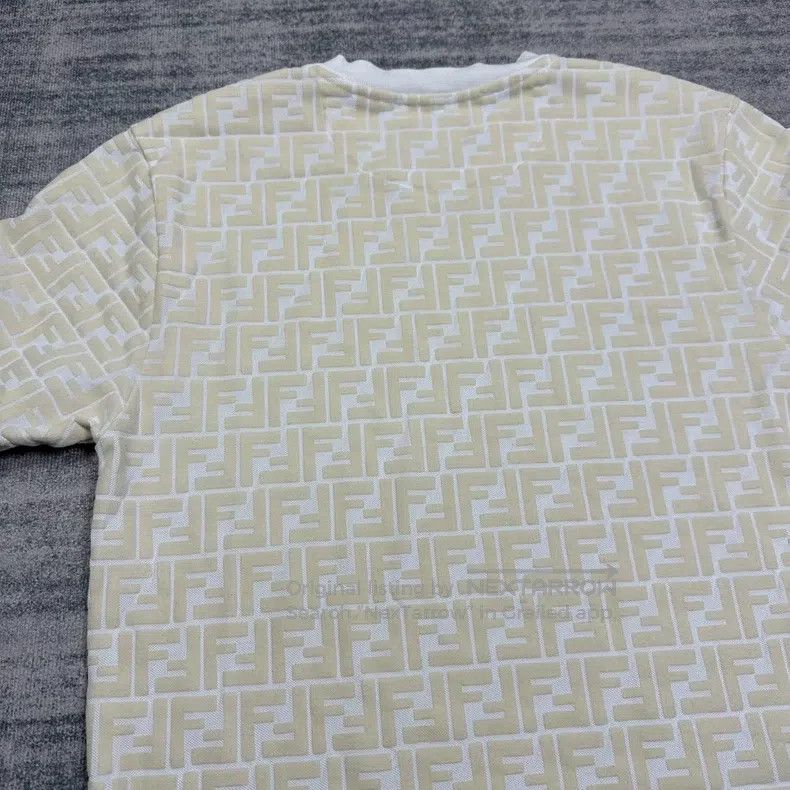 Fendi Fendi Solid Color Letter Logo Printed Short Sleeve T-Shirt Size US XS / EU 42 / 0 - 5 Thumbnail
