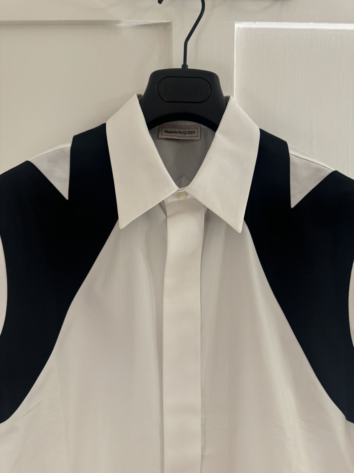 Alexander McQueen Alexander Mcqueen FW23 Cut-out Harness Shirt Size US M / EU 48-50 / 2 - 2 Thumbnail