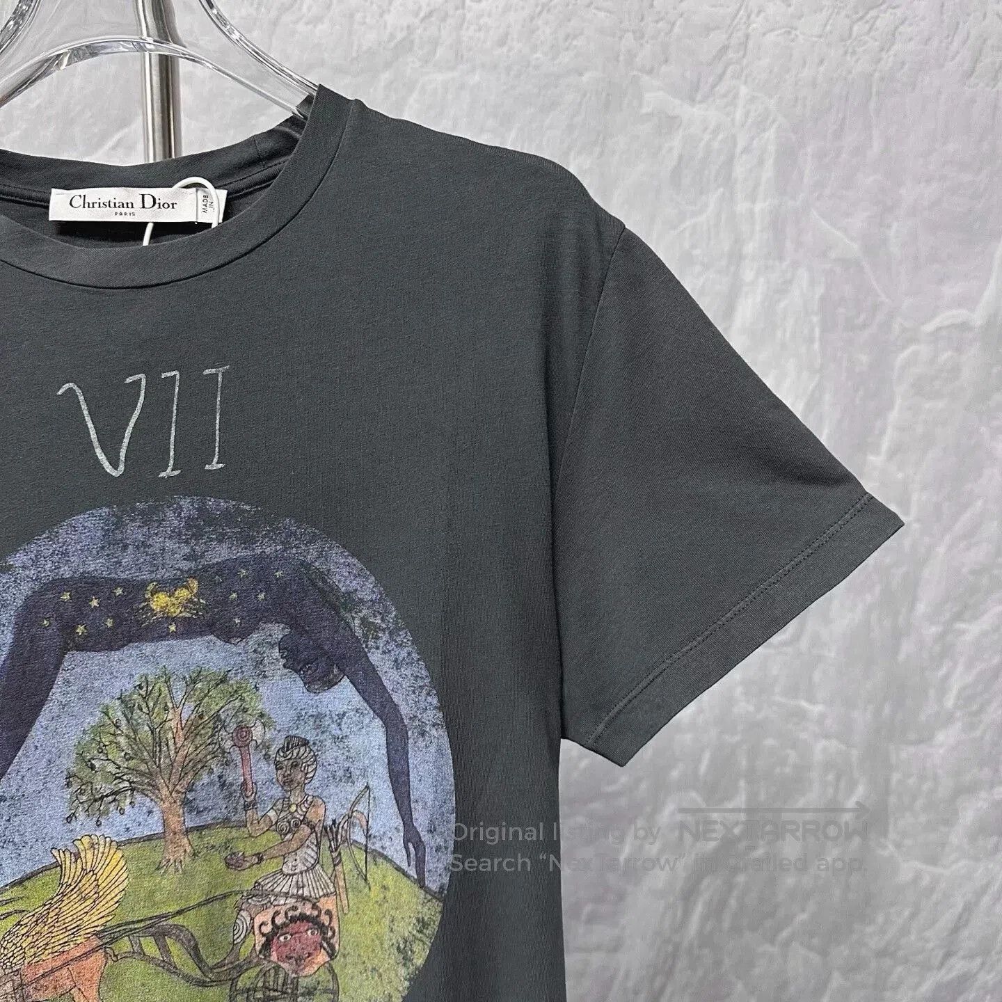 Dior christian dior tarot graphic short sleeve t-shirt. Size XS / US 0-2 / IT 36-38 - 3 Thumbnail