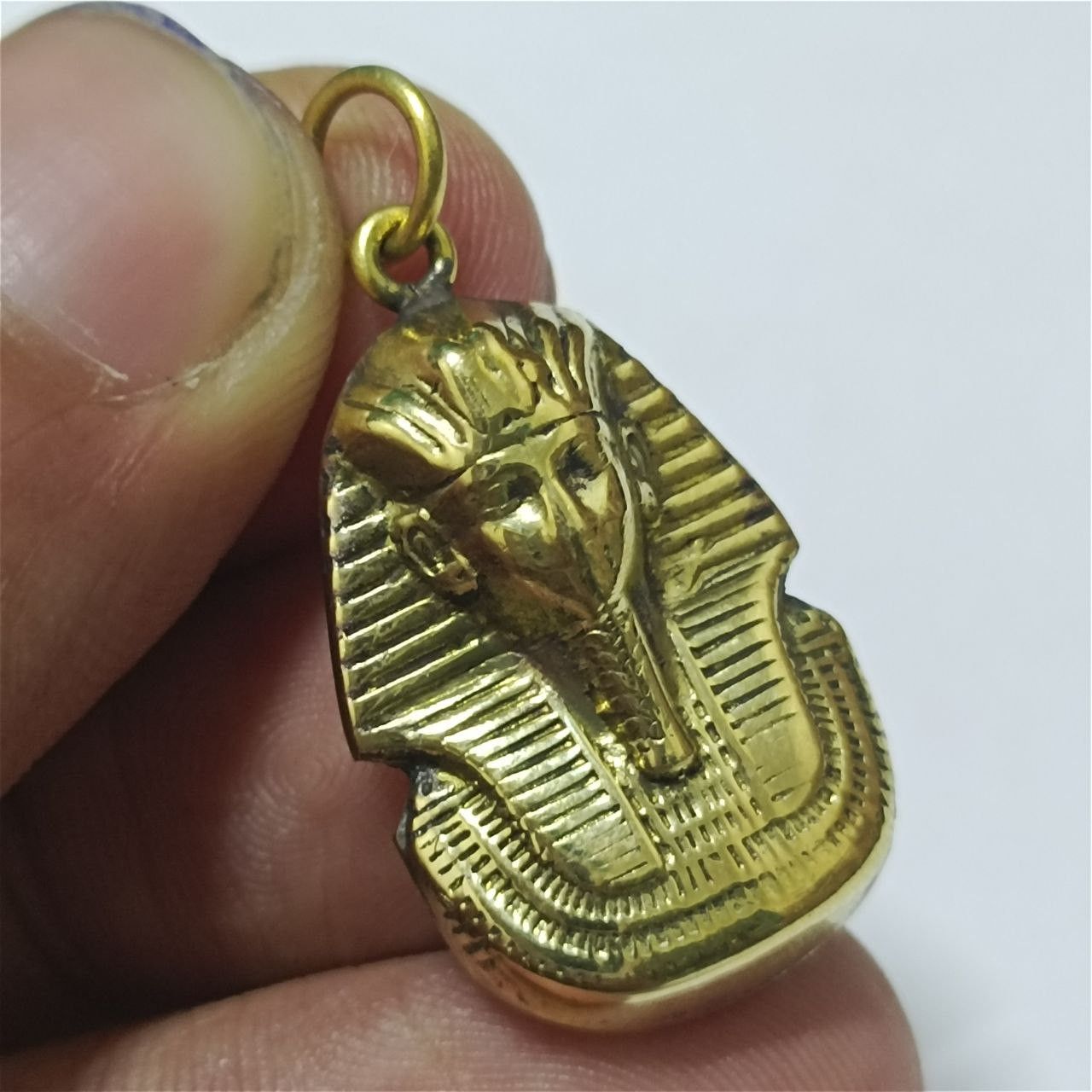 Other Handmade Egyptian Antique-Style Tutankhamun Copper Pendant Size ONE SIZE - 2 Thumbnail