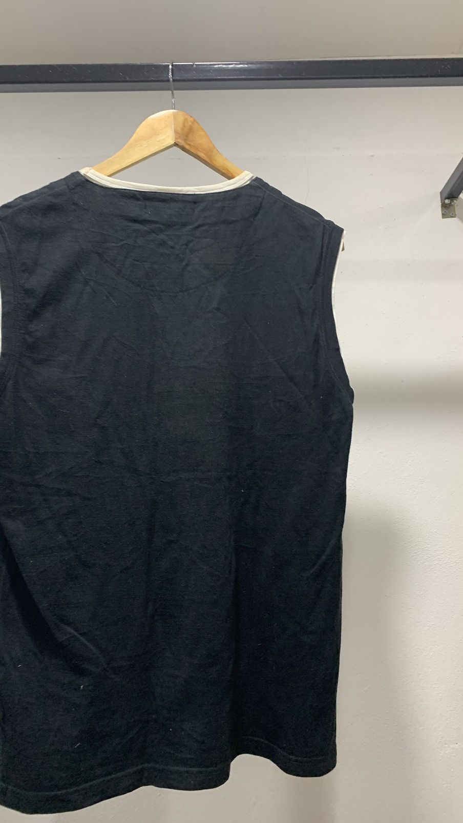 Le Grande Bleu (L.G.B.) Beaumont Carr Skull Poem Punk Sleeveless 80s Lgb Size US L / EU 52-54 / 3 - 14 Thumbnail