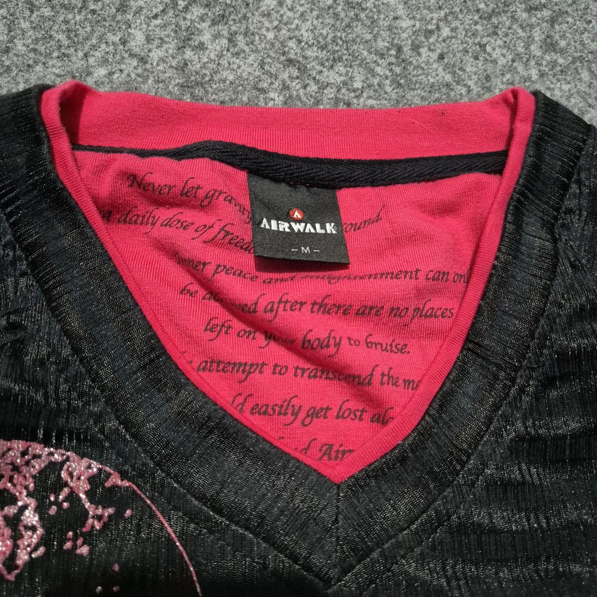 Airwalk Air walk poem long sleeve Size US M / EU 48-50 / 2 - 3 Thumbnail