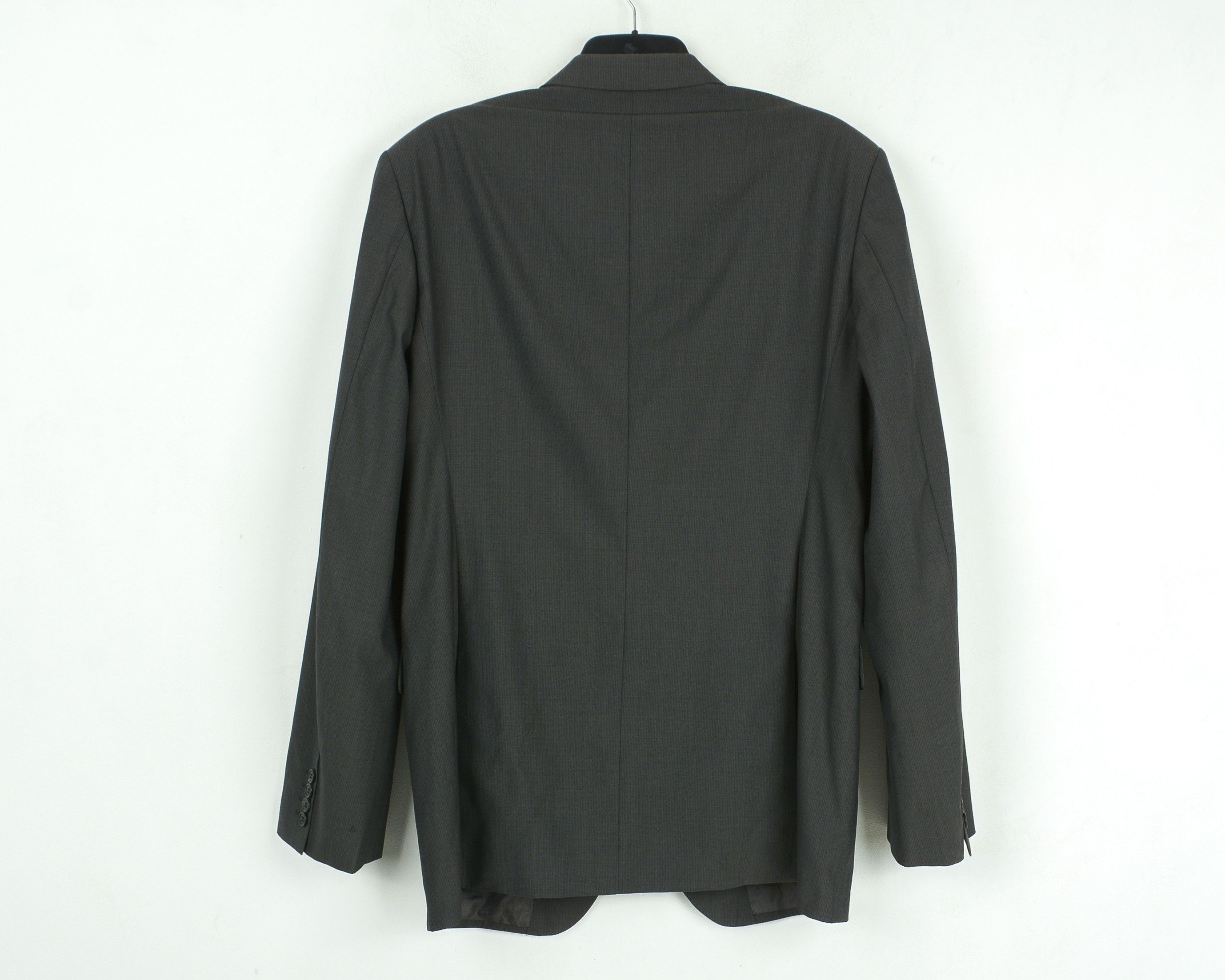Hugo Boss HUGO BOSS Hudson/Bay Blazer UK 44L Wool Pinstriped Jakko Size 44L - 3 Thumbnail