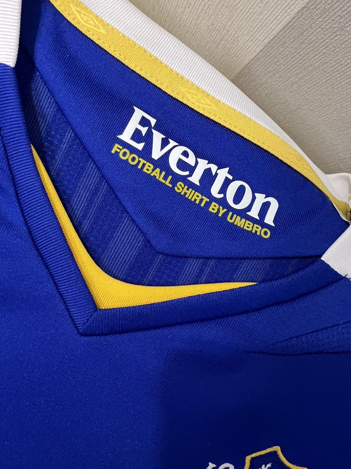 Umbro × Vintage Everton England 2007/2008 Football Shirt Jersey Umbro Orig Size US L / EU 52-54 / 3 - 3 Thumbnail