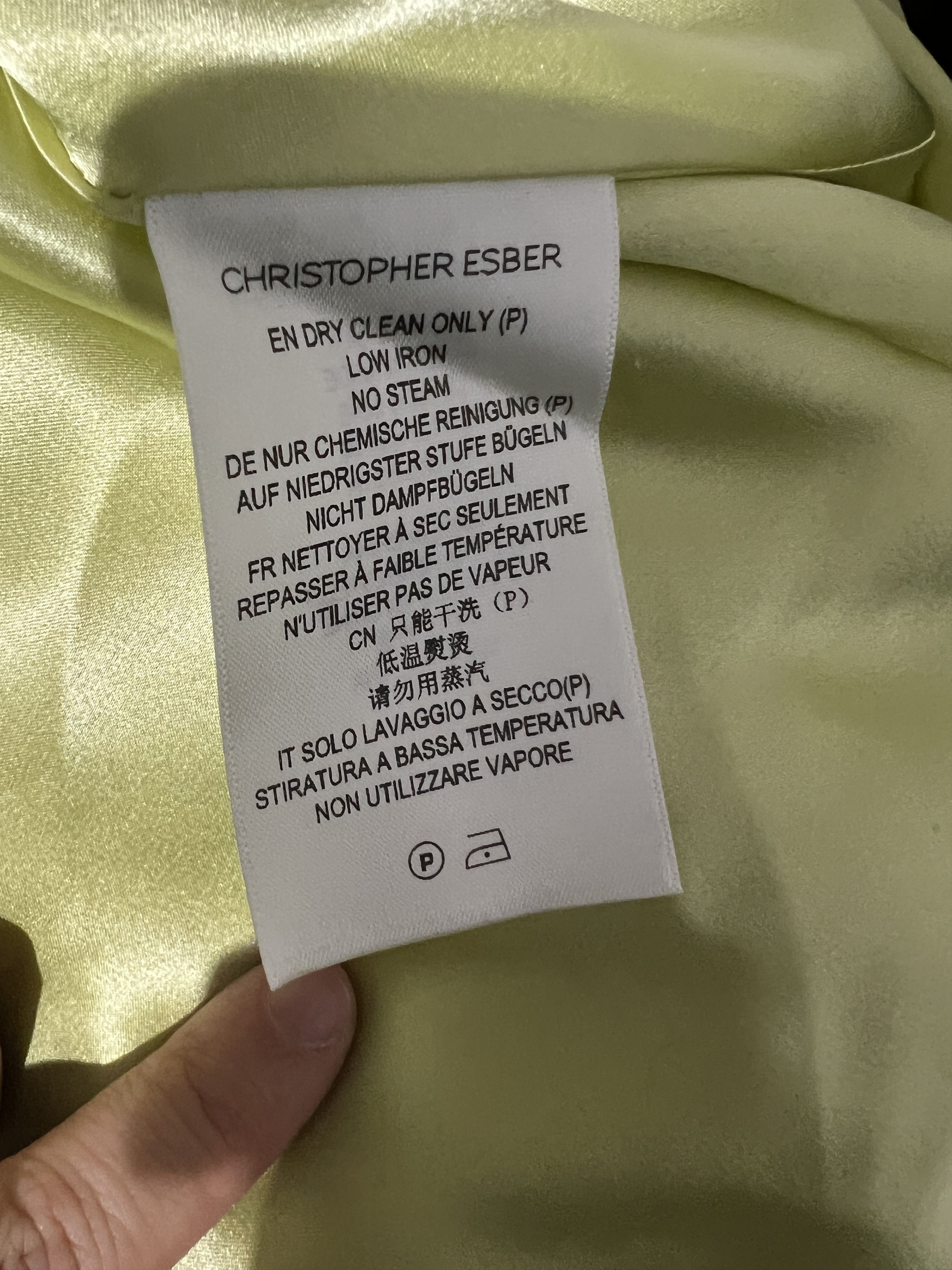 Christopher Esber Loophole Bias Tie Skirt Size 28" / US 6 / IT 42 - 7 Thumbnail