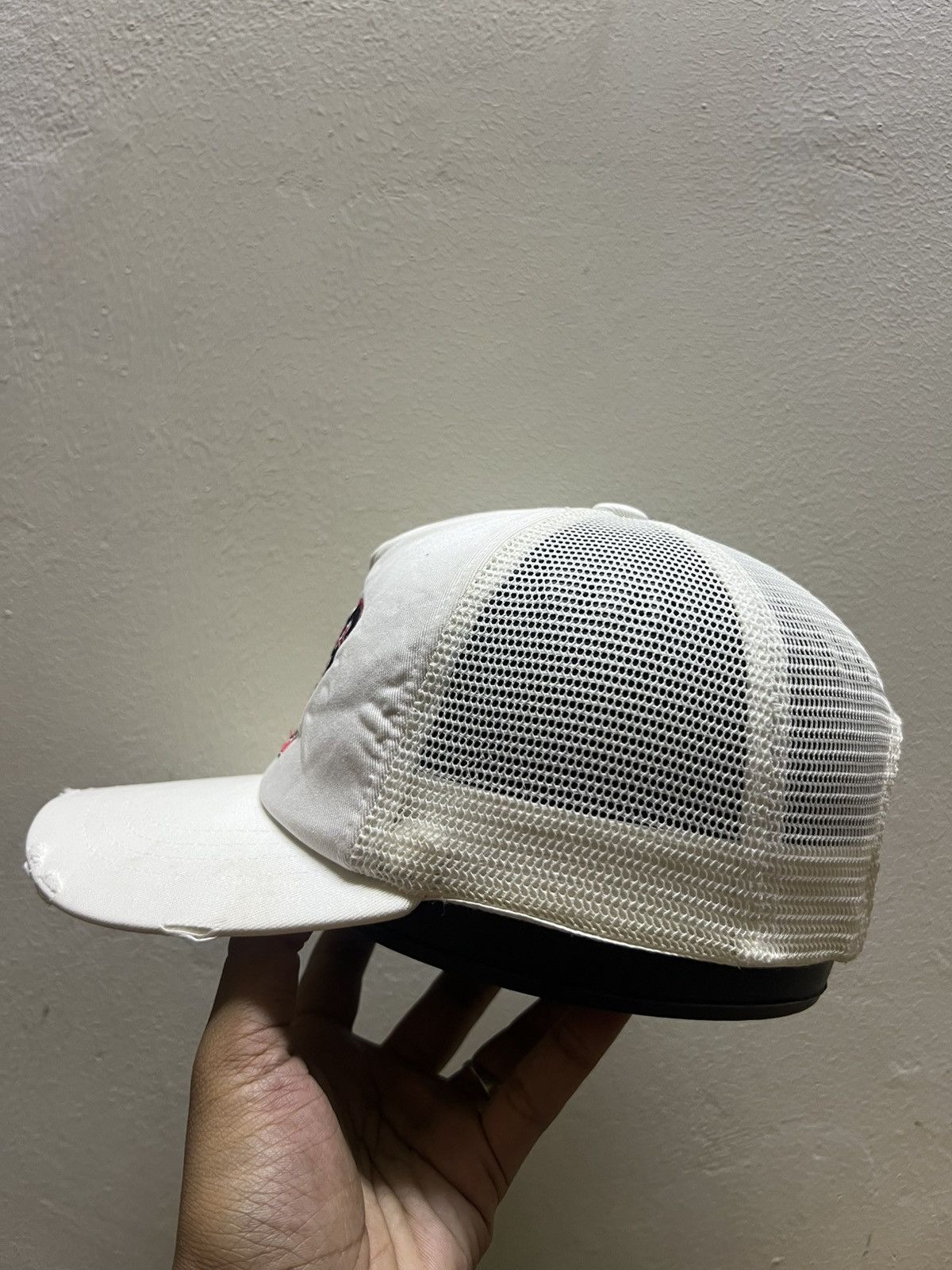 Japanese Brand Off Shore 06 Distressed Trucker Hat Size ONE SIZE - 2 Thumbnail