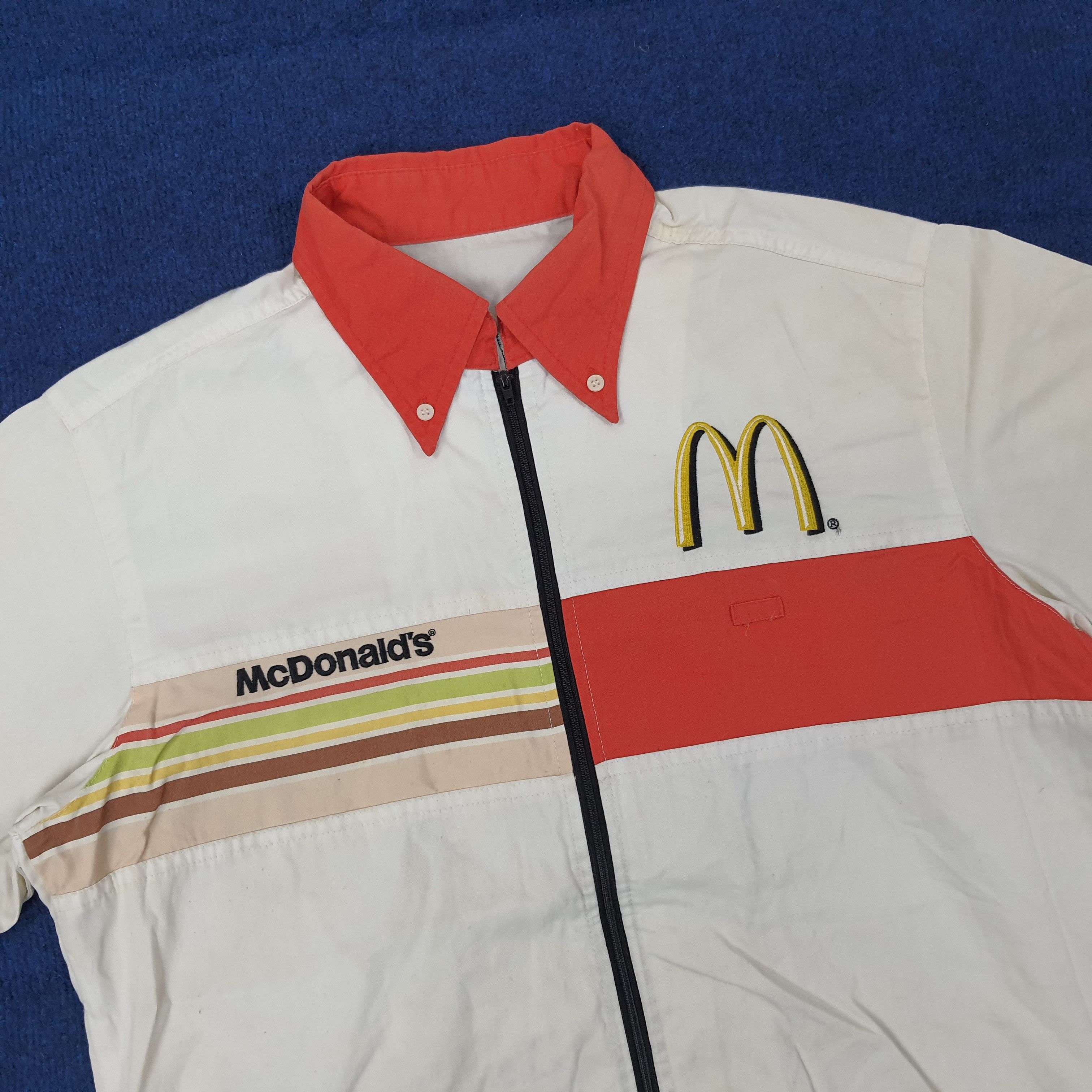 Vintage Vintage McDonald's Staff Uniform Worker Jacket C267N39 Size US L / EU 52-54 / 3 - 2 Thumbnail