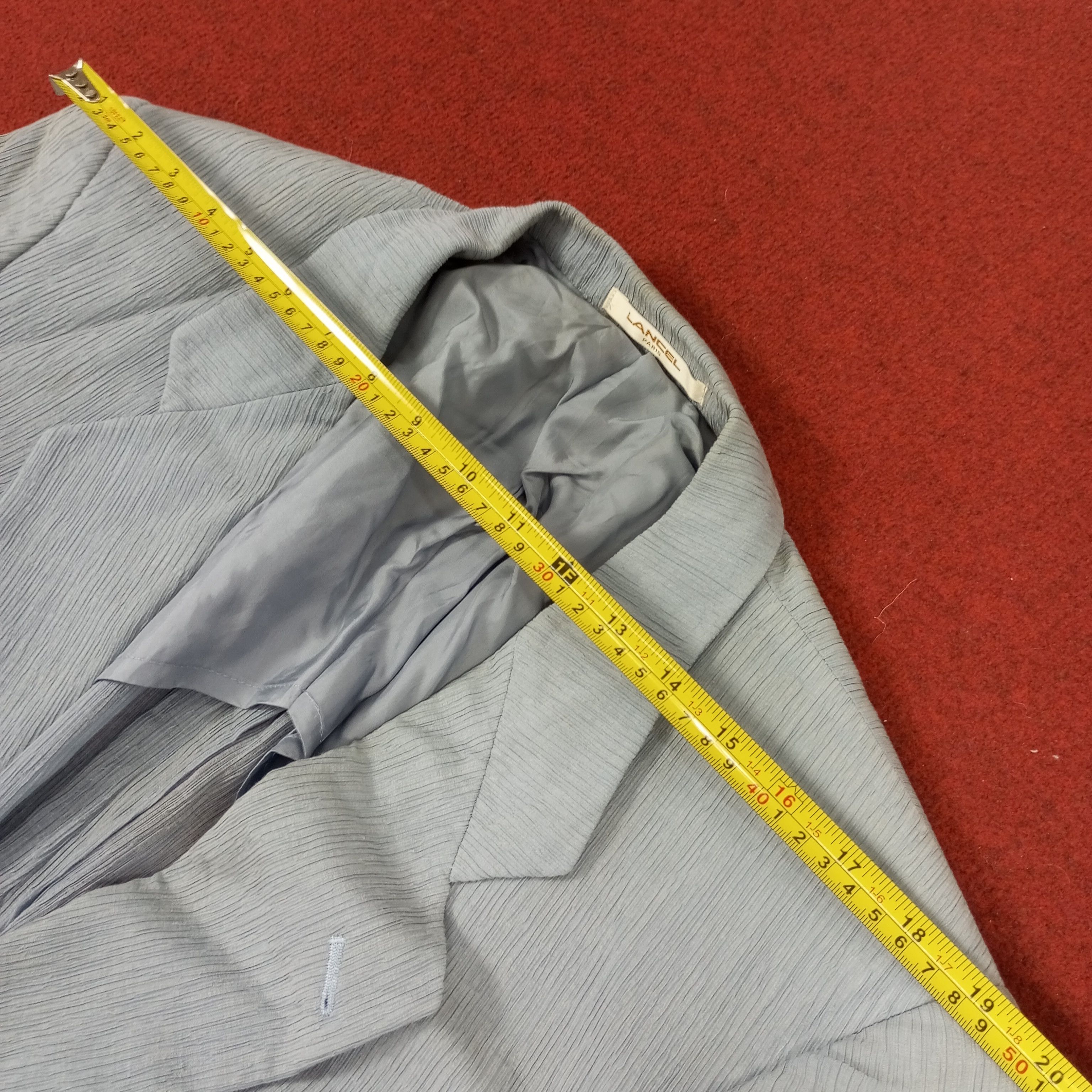 Lancel × Vintage Lancel Paris Blazer Office Style Size 38S - 14 Thumbnail