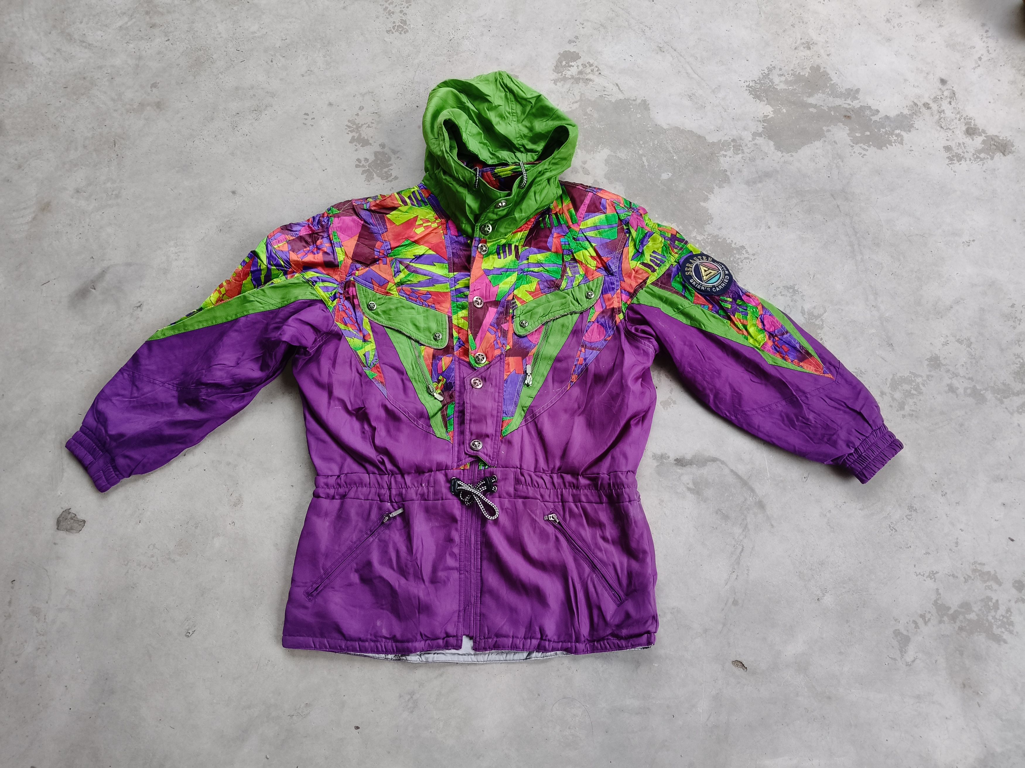 Japanese Brand Seraster Ski Wear Jacket Size US L / EU 52-54 / 3 - 3 Thumbnail